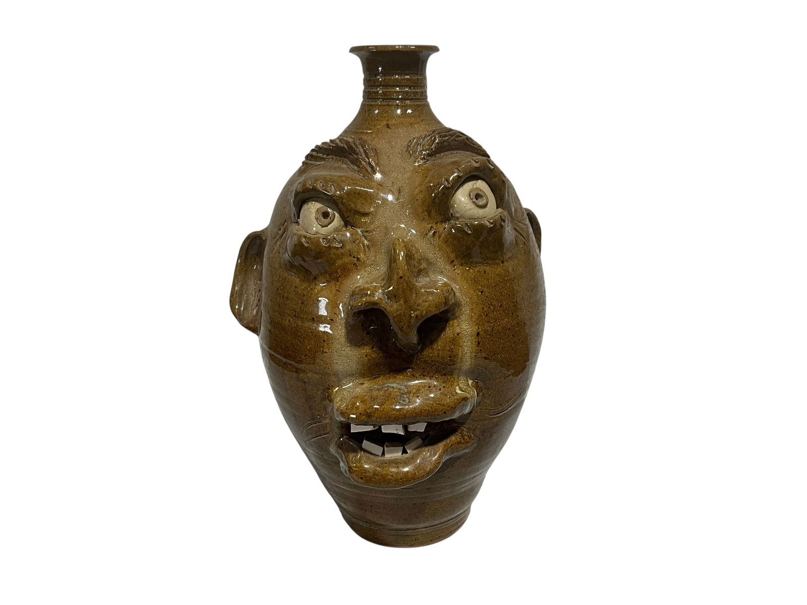 Terry King Face Jug - Seagrove (1 of 4)