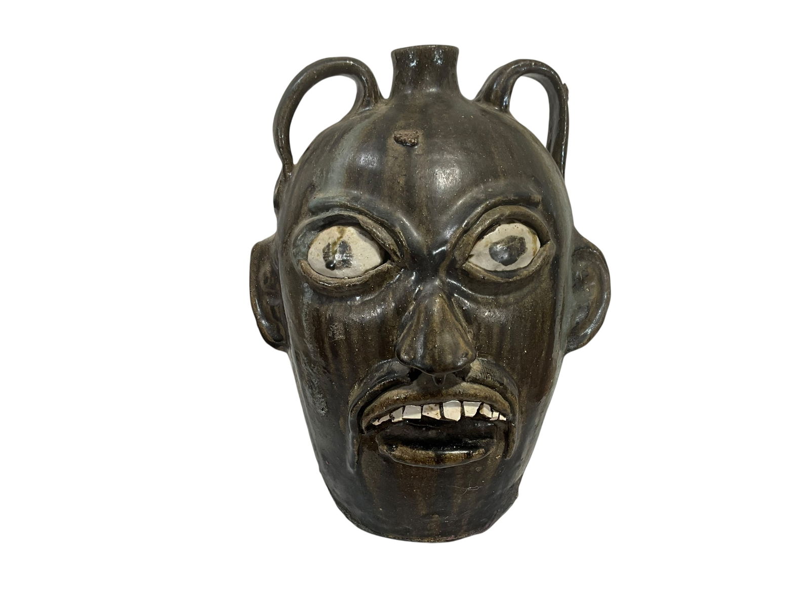 Huge Chester Hewell Face Jug (1 of 6)