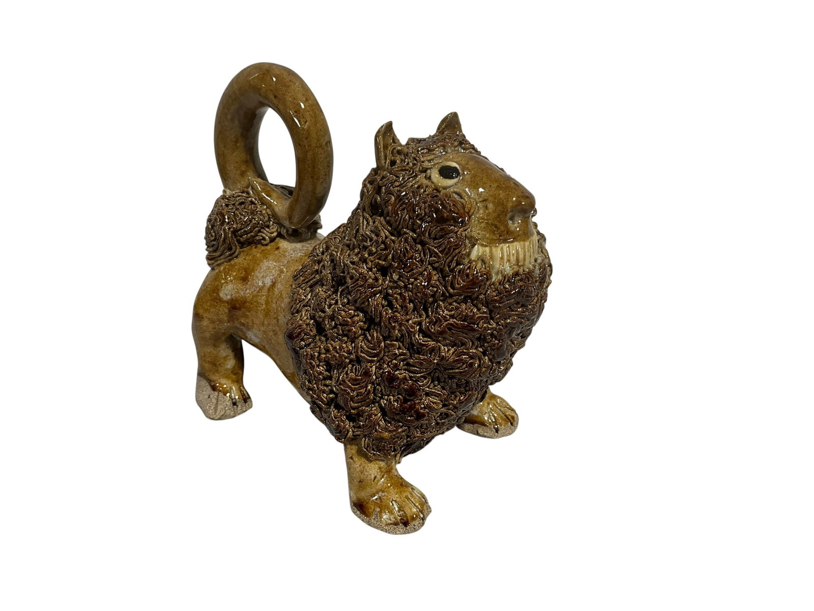 Steve Turpin Pottery Lion (1 of 4)