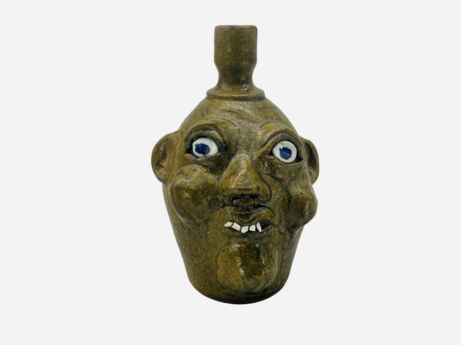 Grace Nell & Harold Hewell Face Jug (1 of 3)