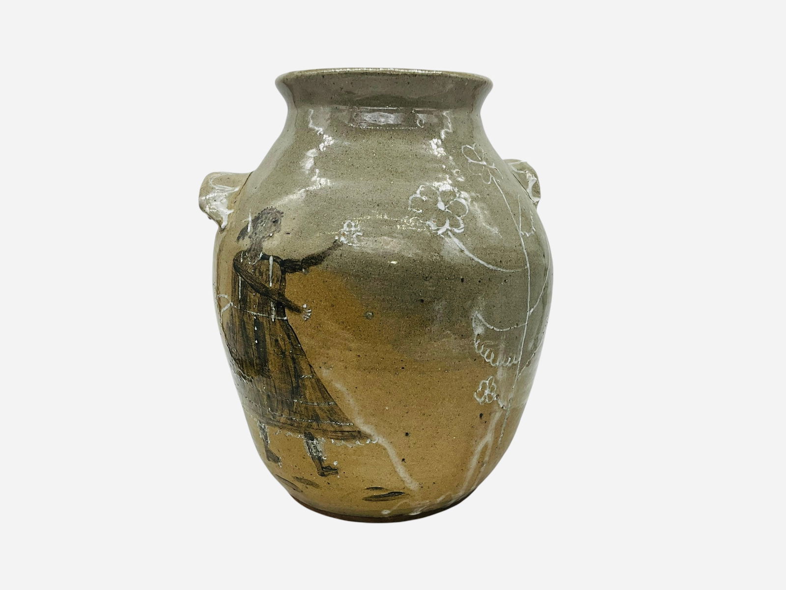 Chester Hewell Antebellum Woman 3 Gallon Storage Jar (1 of 5)