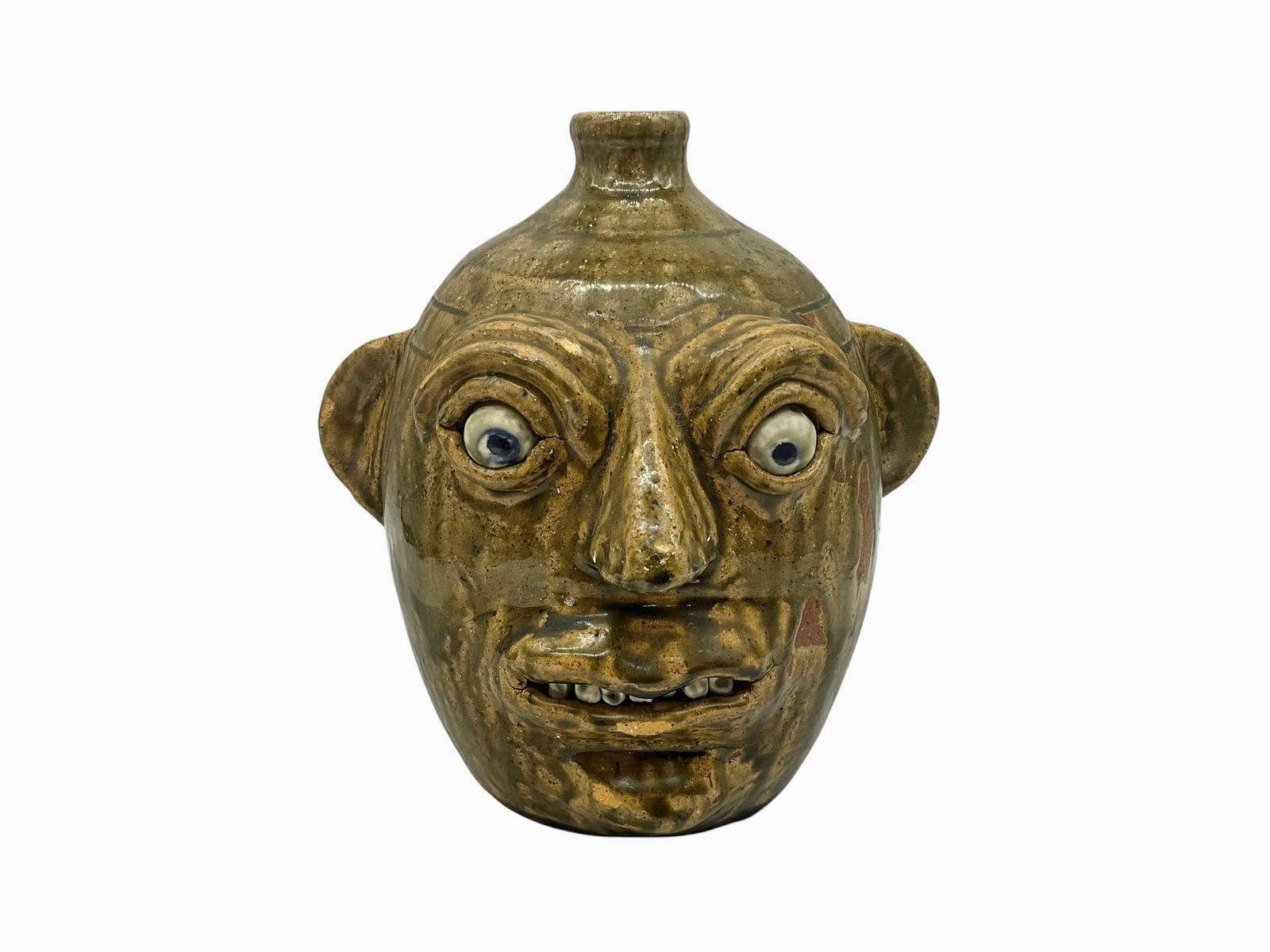 John Meaders #62 Face Jug (1 of 5)