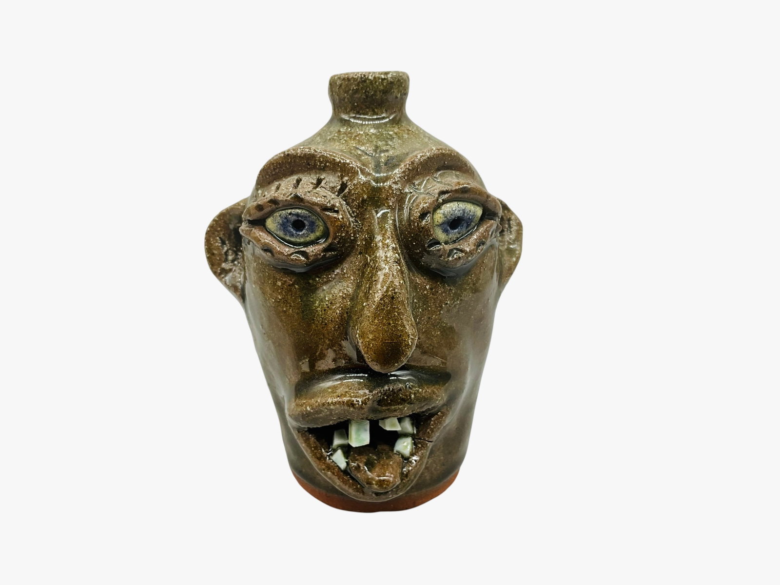 Charlie B. West Small Face Jug (1 of 3)