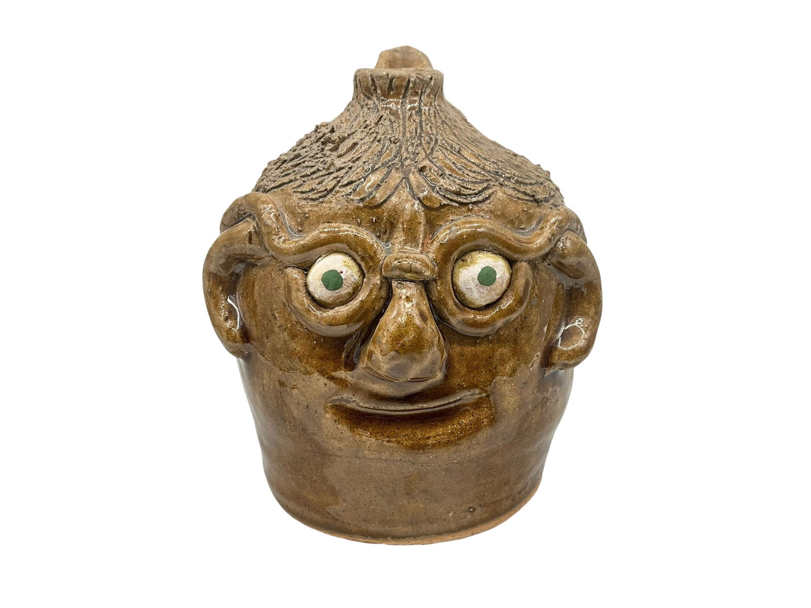 Flossie Meaders Kids Face Jug 2001 (1 of 2)