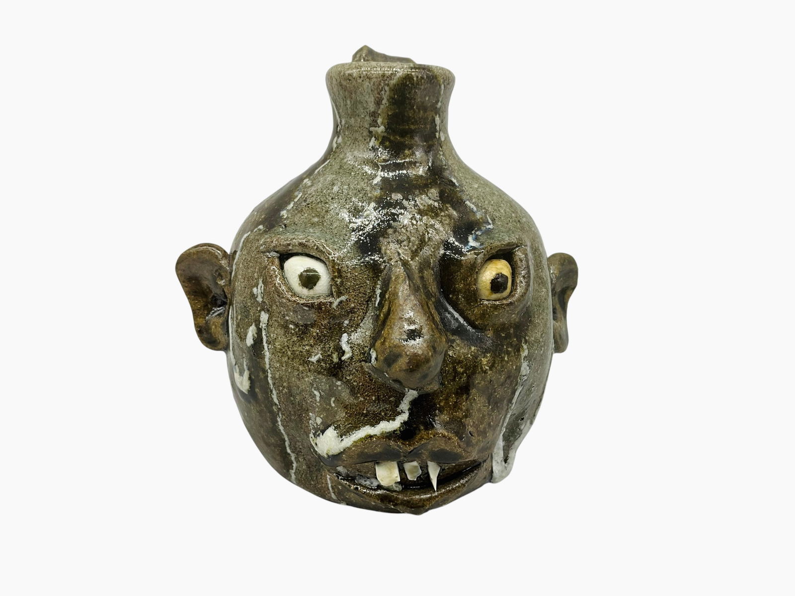 David Meaders Face Jug (1 of 3)