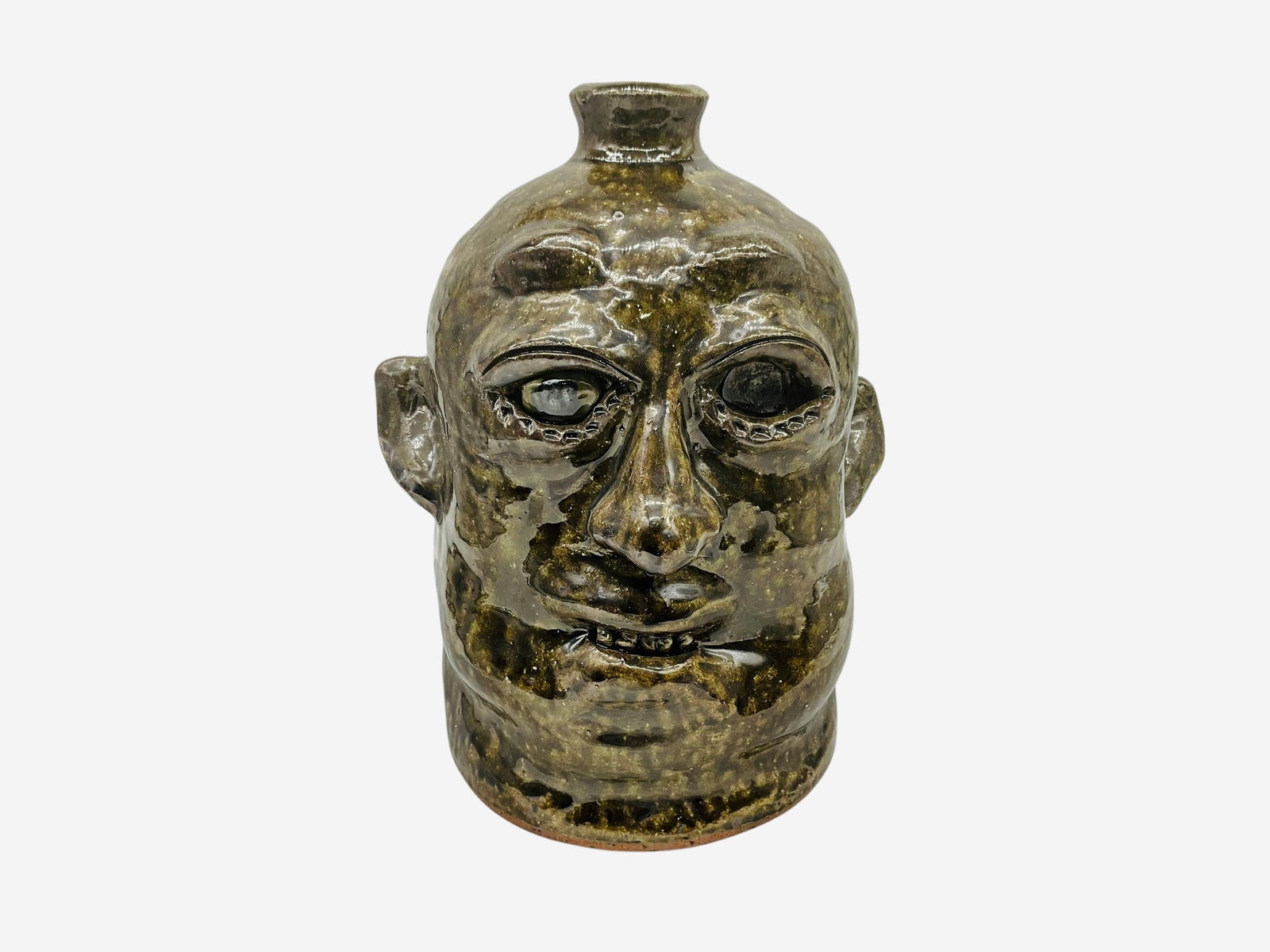 Shelby West 1 Gallon One Eyed Face Jug (1 of 3)