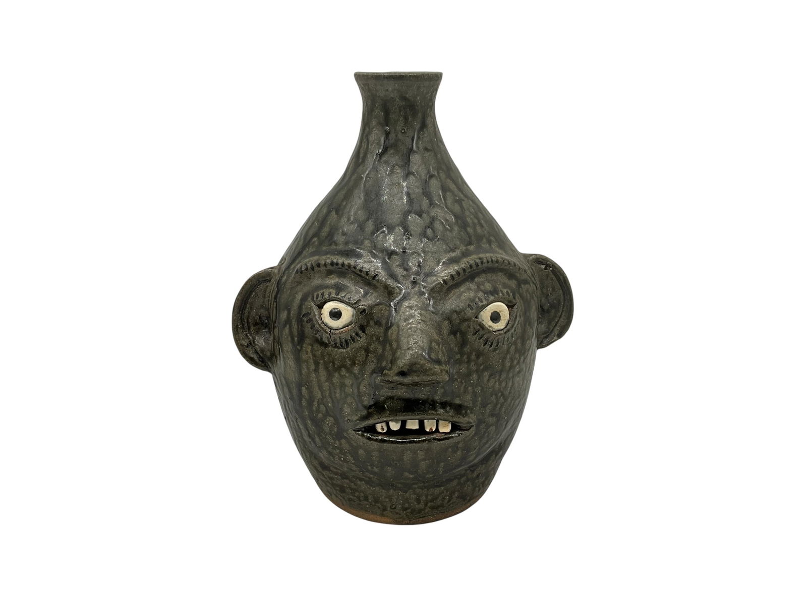 A.G. Meaders 1 Gallon Face Jug (1 of 5)