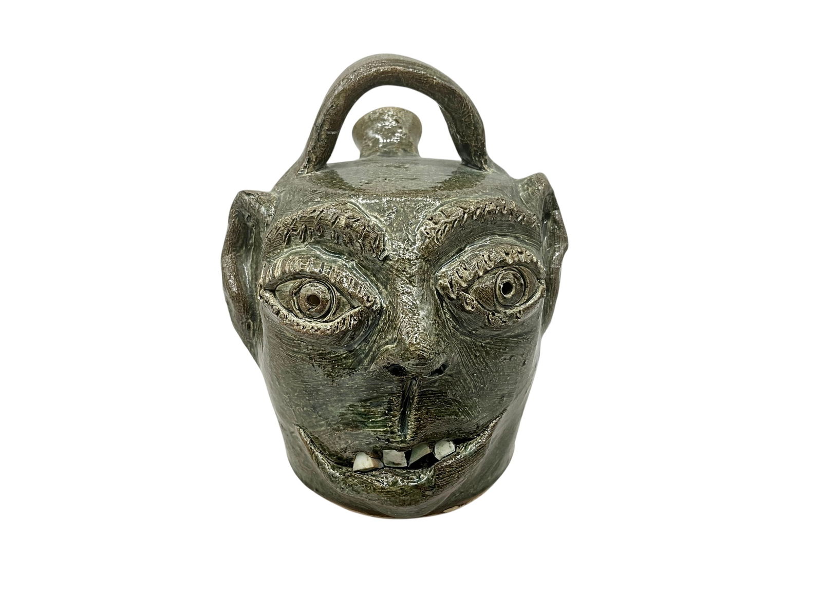 Bobby Ferguson #2 Mini Monkey Face Jug (1 of 2)