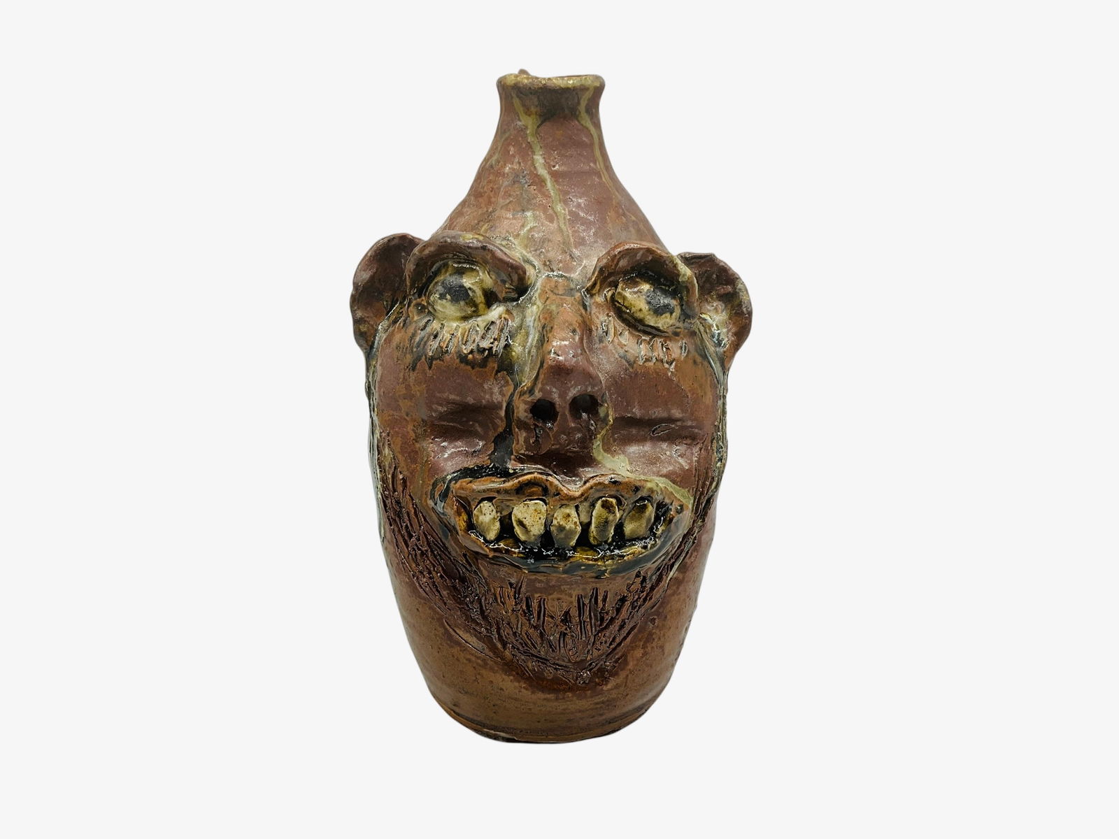 Marie Rogers Bearded Face Jug (1 of 3)