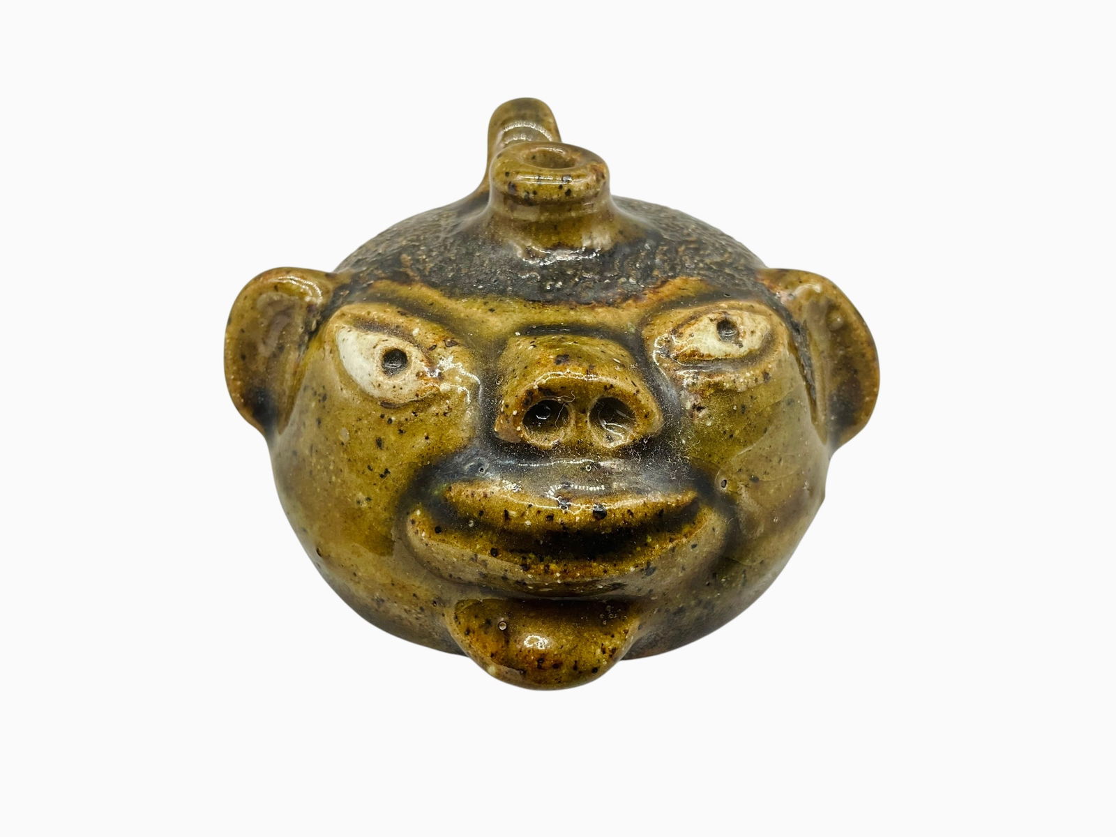 Bobby Gaither Mini Buggy Face Jug (1 of 3)