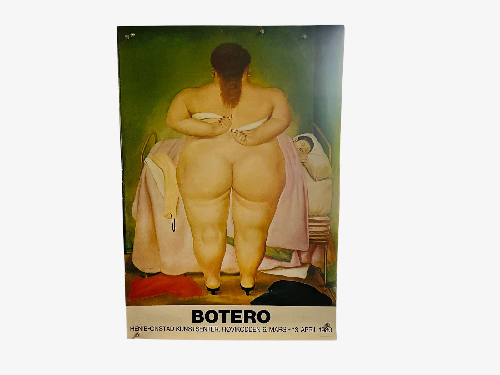 Fernando Botero, The Morning After 1980 Large Exhibition Poster (1 of 4)