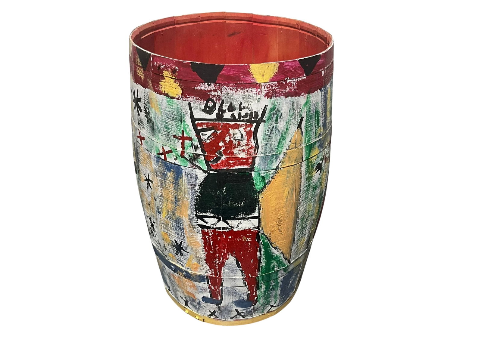 Large R.A. Miller Wood Barrel / Witch / Devil / Blow Oscar / Lord Love You (1 of 6)