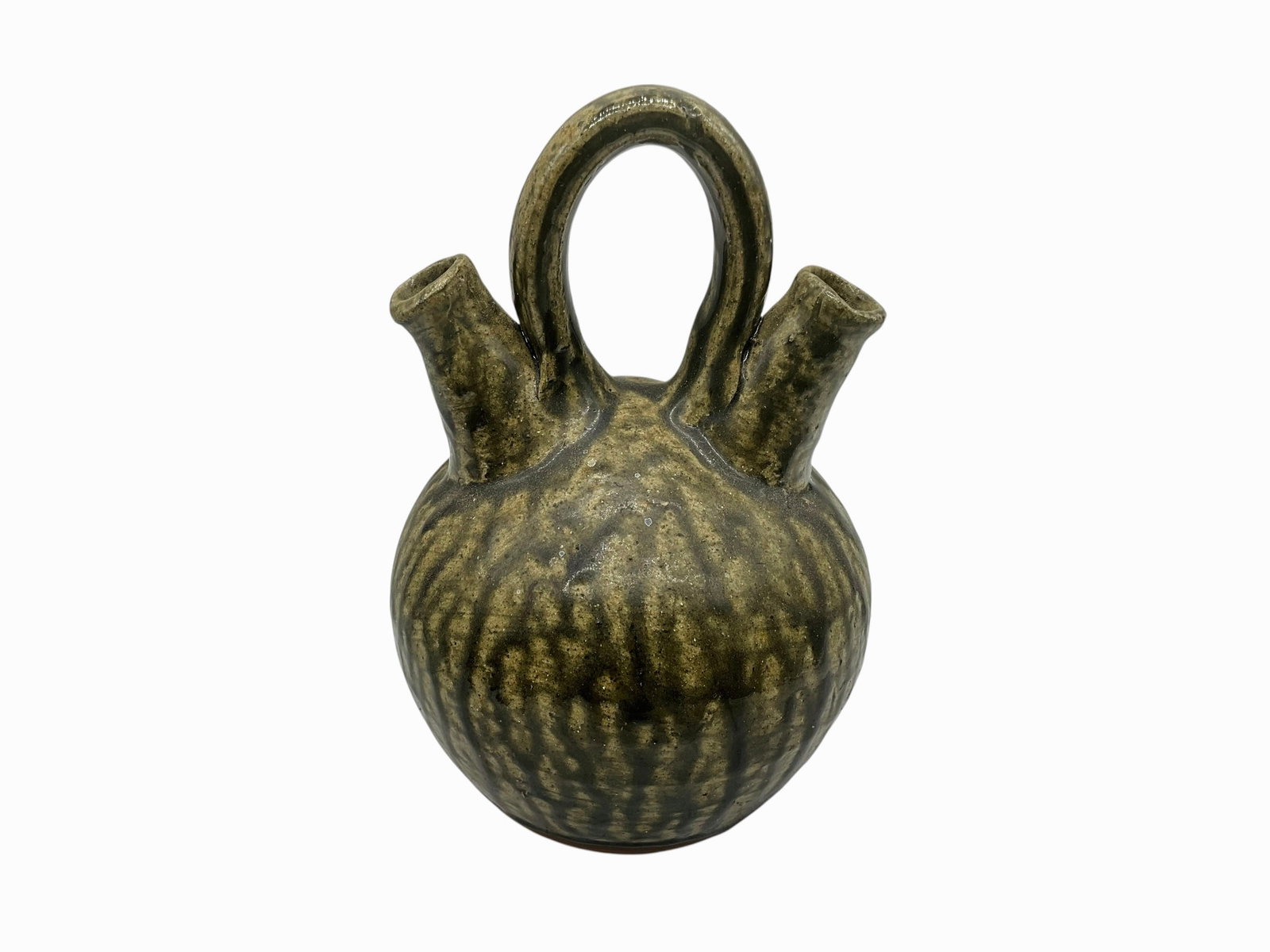 Cleater & Billie Meaders Monkey Jug: Mint condition. Signed and dated 1-12-1999 on bottom. L 5" x W 5" x H 7.5".