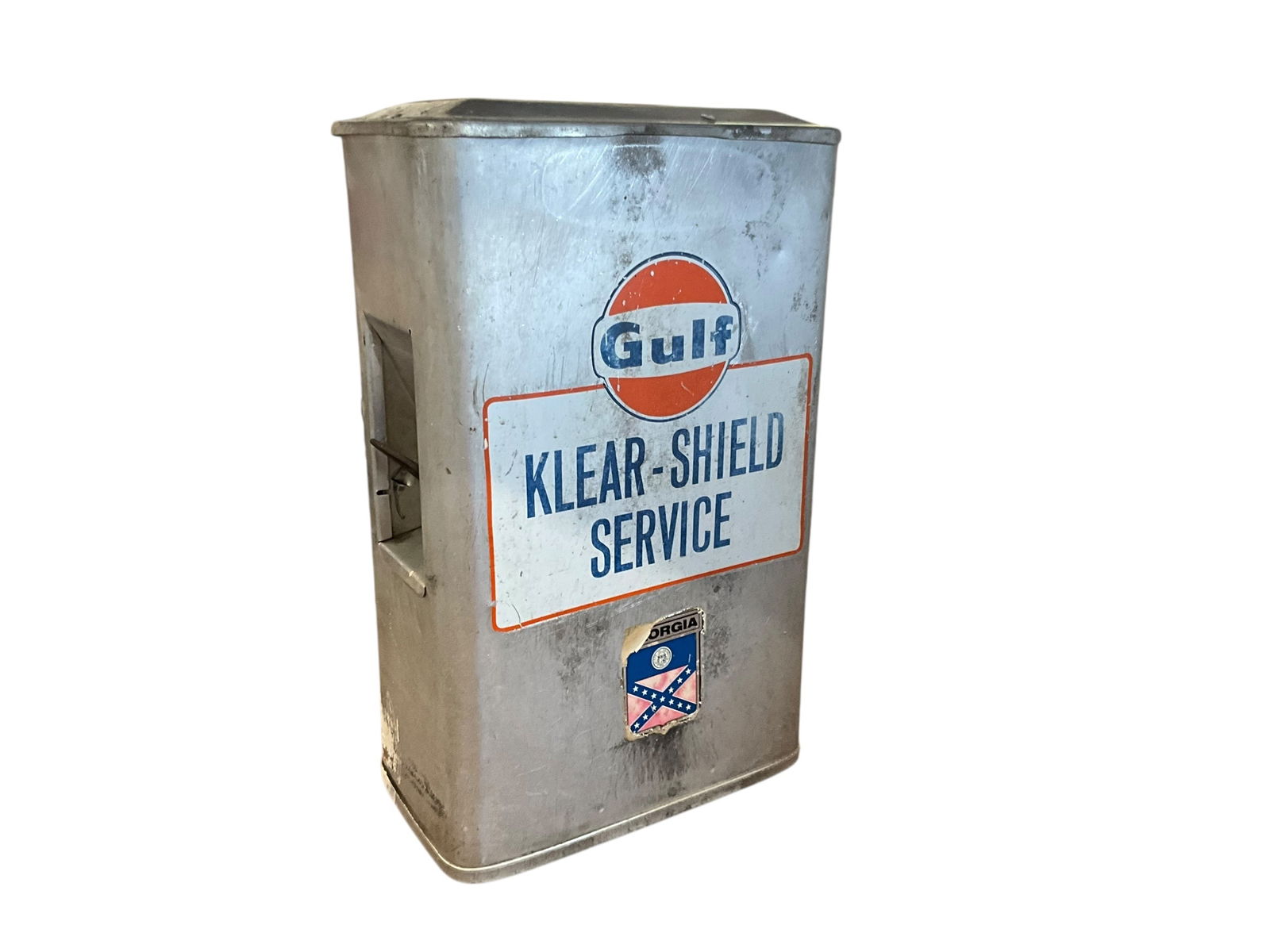 Garage Gas Station Klear Shield Service Windshield Cleaner Container (1 of 5)