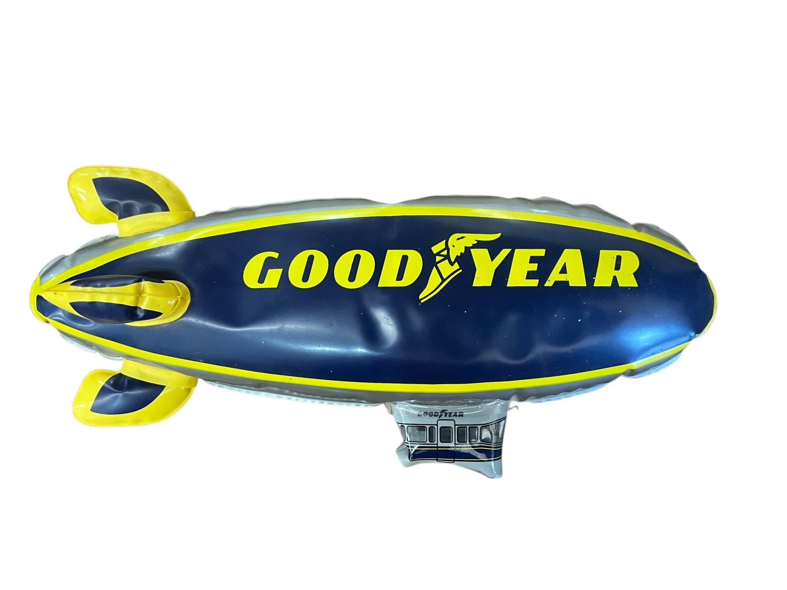 Vintage GOODYEAR Inflatable Blow Up Blimp: Good condition. 11 1/2 inches long.
