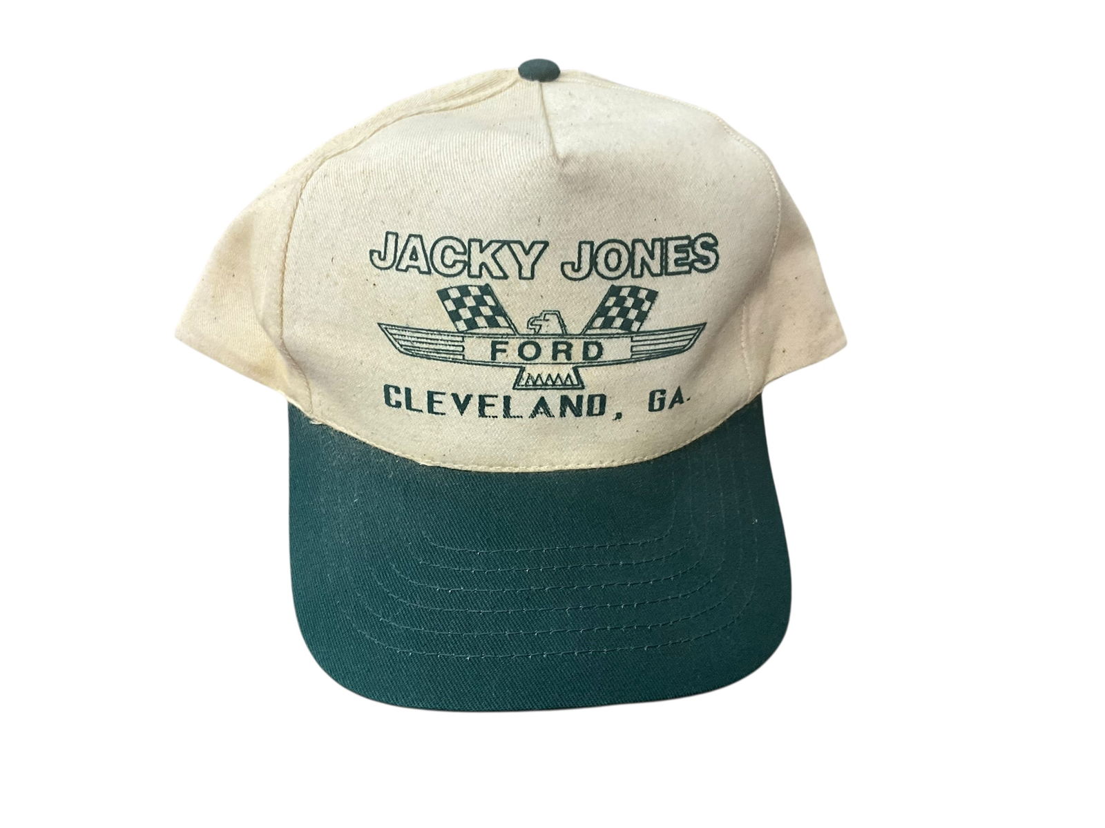 Vintage Jacky Jones Ford Cleveland Ga Baseball Hat Cap (1 of 4)