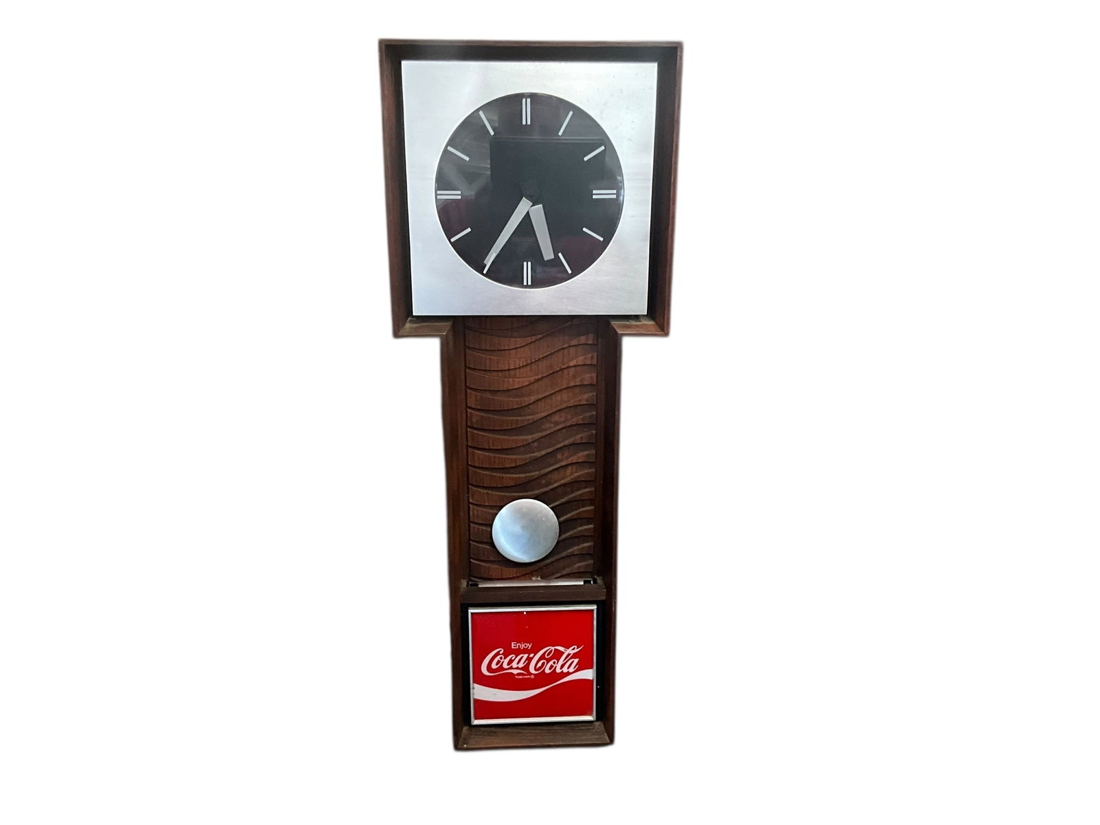 Vintage Mid Century Coca Cola Lighted Clock (1 of 4)