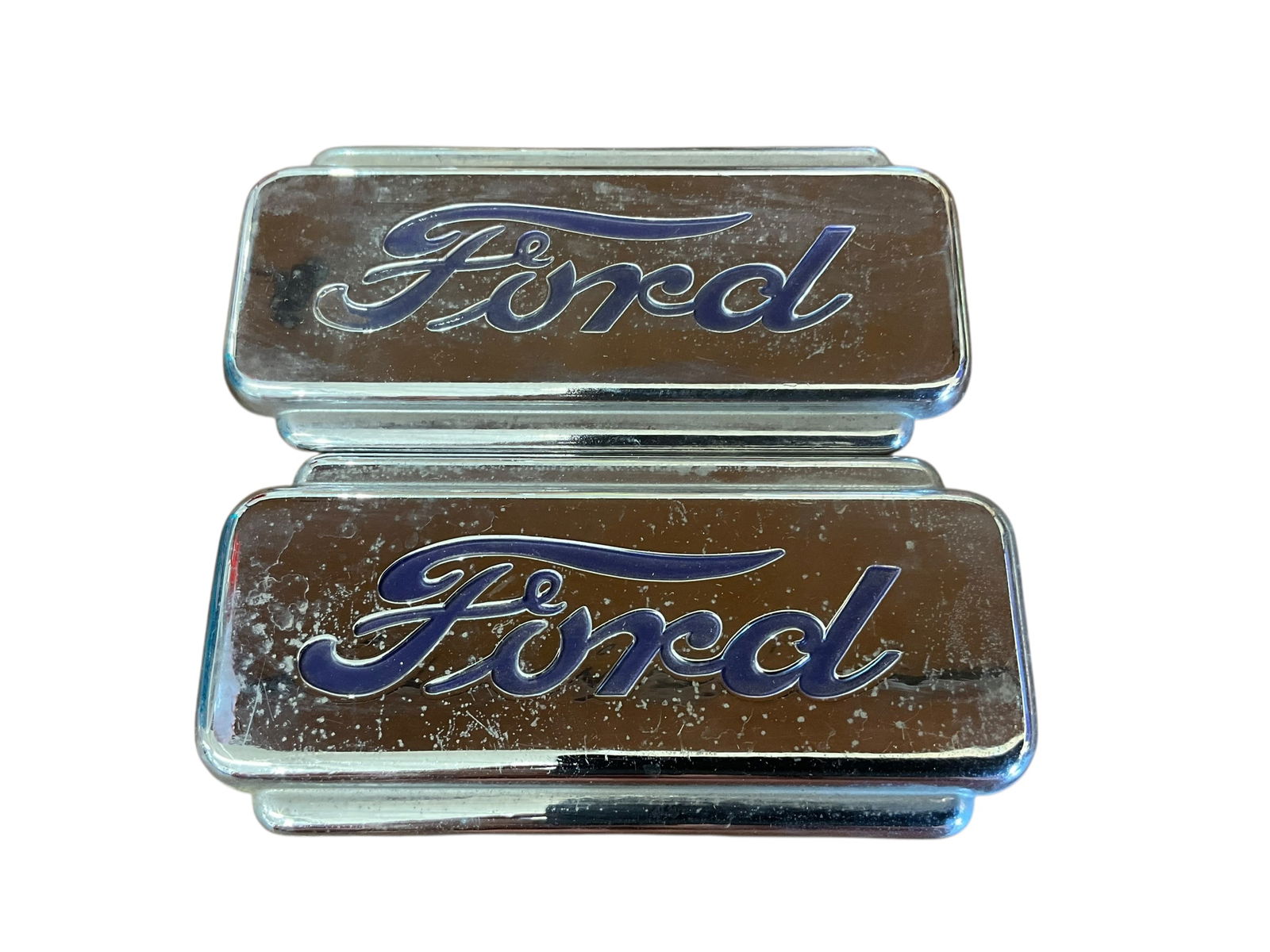 Pair 1941 Ford Pickup Hood Side Emblems ??? (1 of 2)