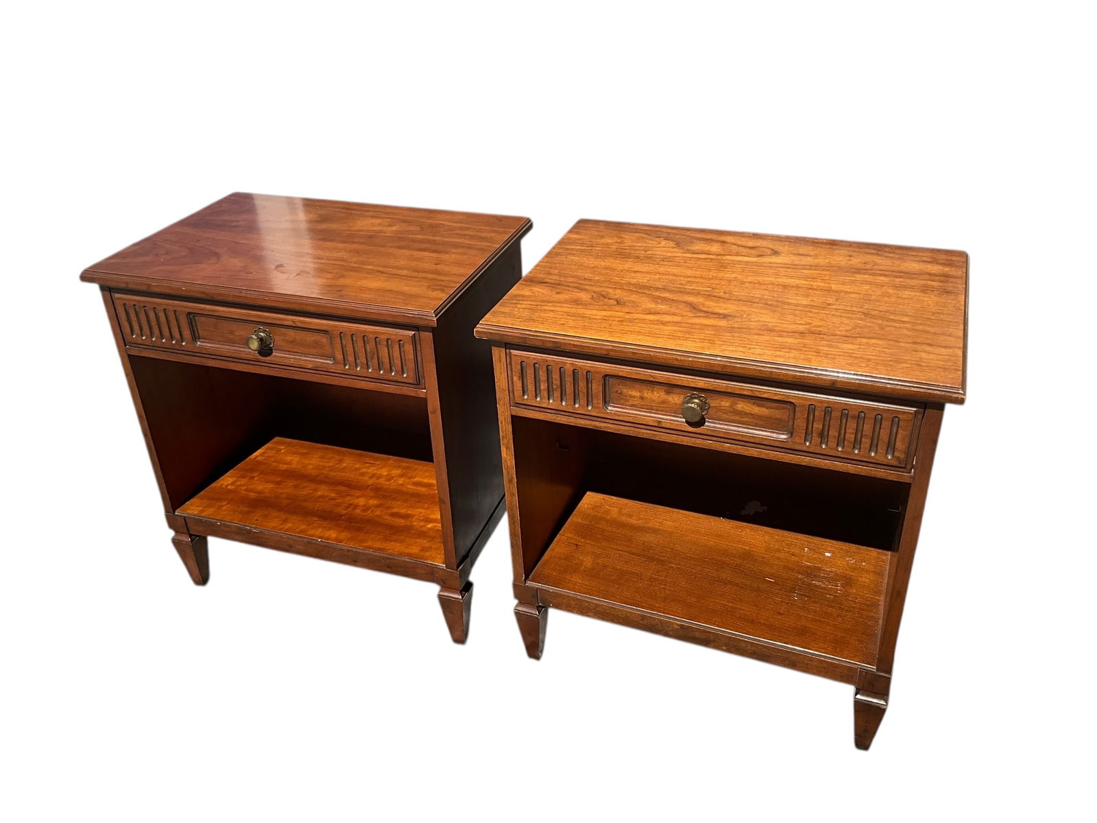 Pair Mid Century Heritage Night Stands (1 of 5)