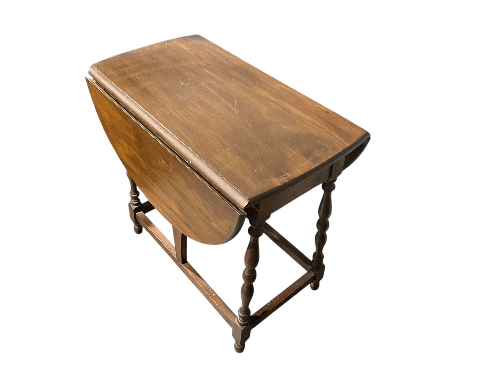Small Antique Drop Leaf Table (1 of 3)