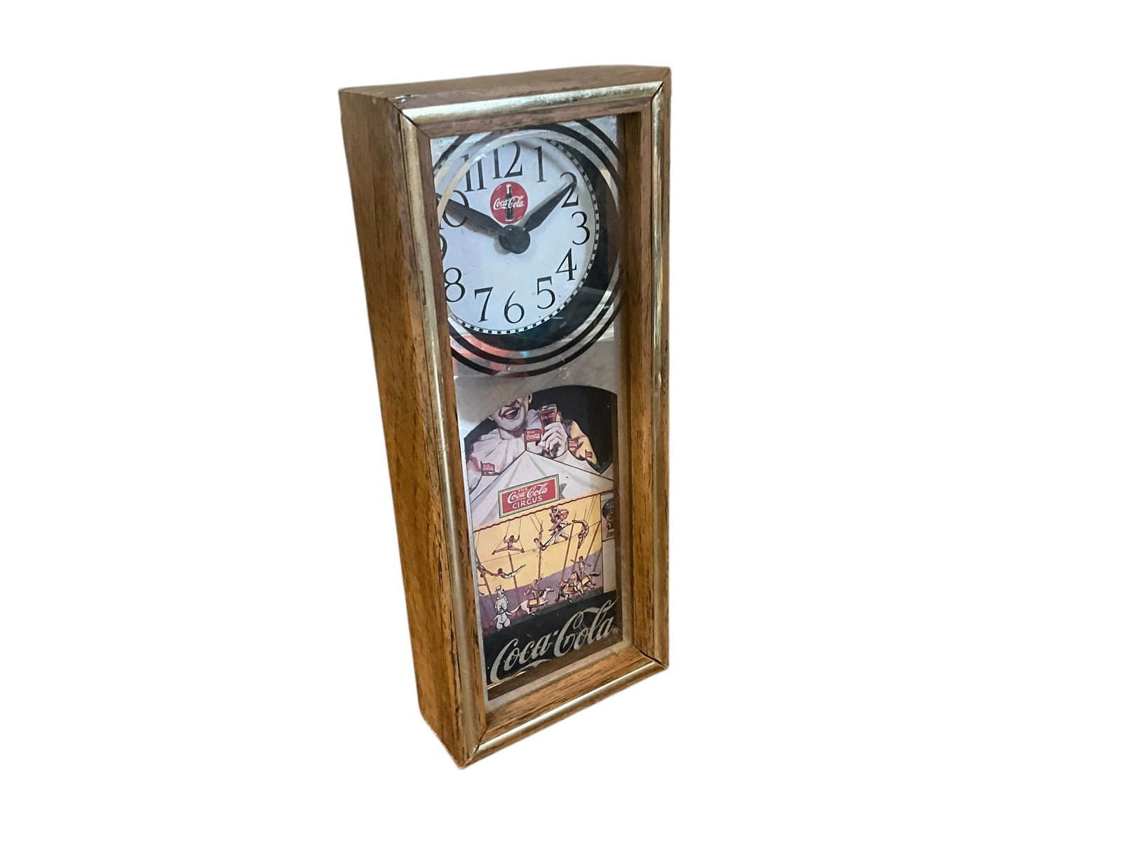 Vintage Coca Cola Circus Clock (1 of 3)