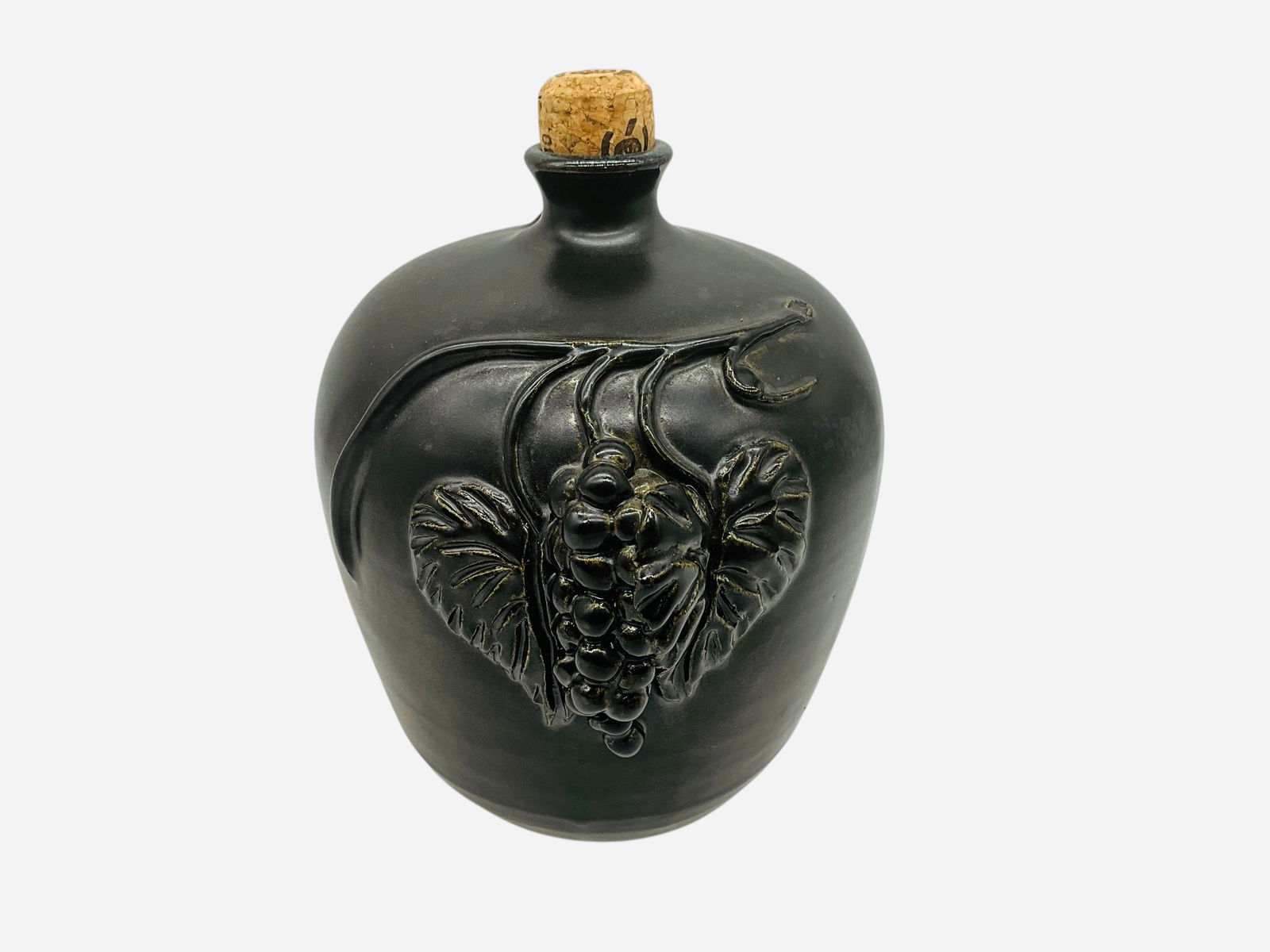 JR Cooper Black Grape Decorated Jug (1 of 3)