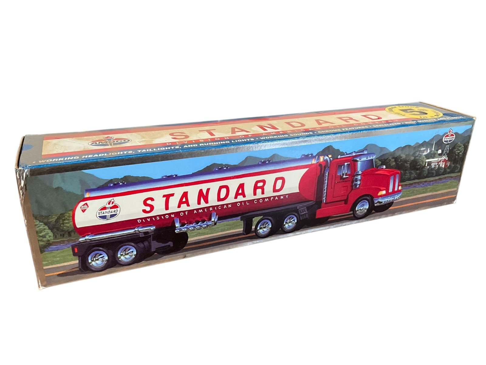 Standard Oil Toy Tanker Truck / Unopened: See photos.
