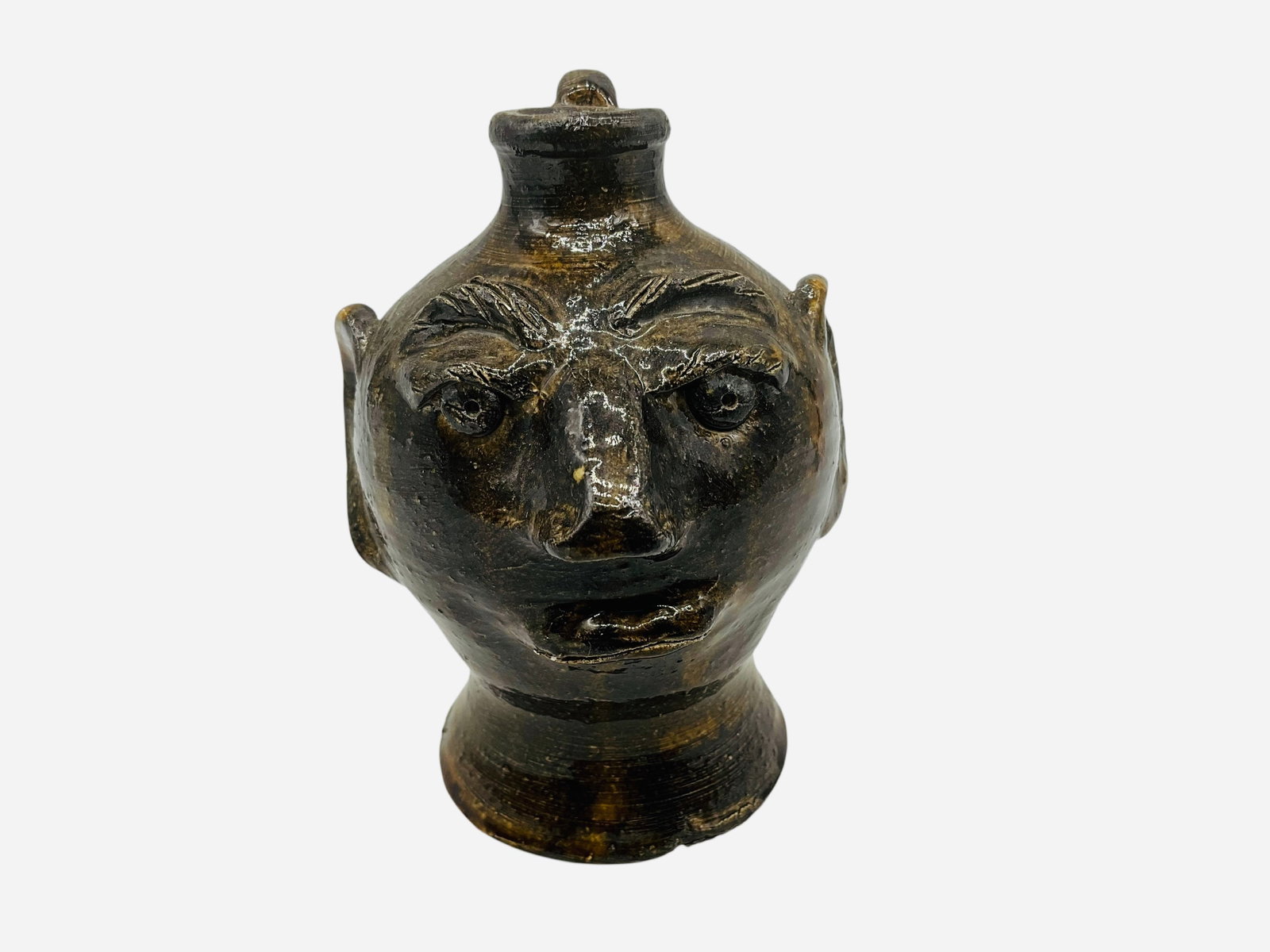 Small Bobby Ferguson Face Jug (1 of 3)