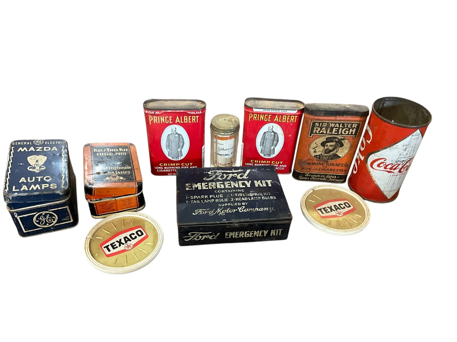 Misc Vintage Tins + More / See Photos (1 of 2)