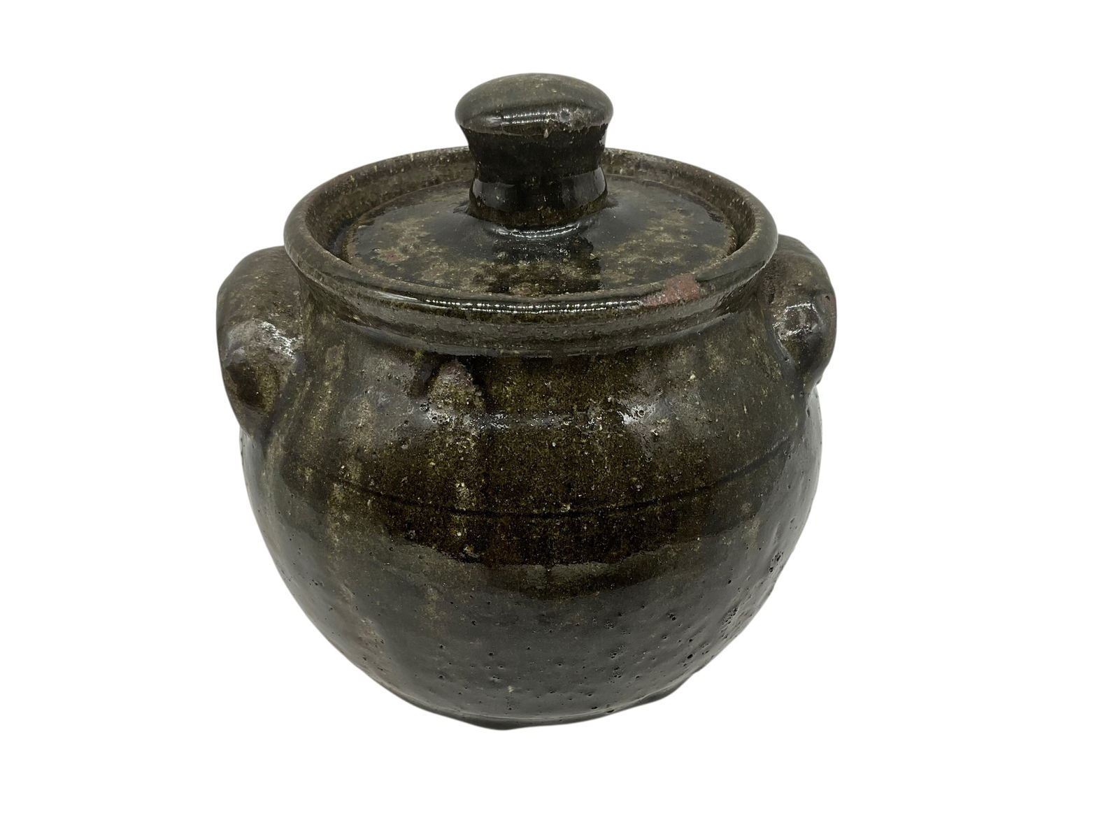 Lanier Meaders Lidded Bean Pot (1 of 4)