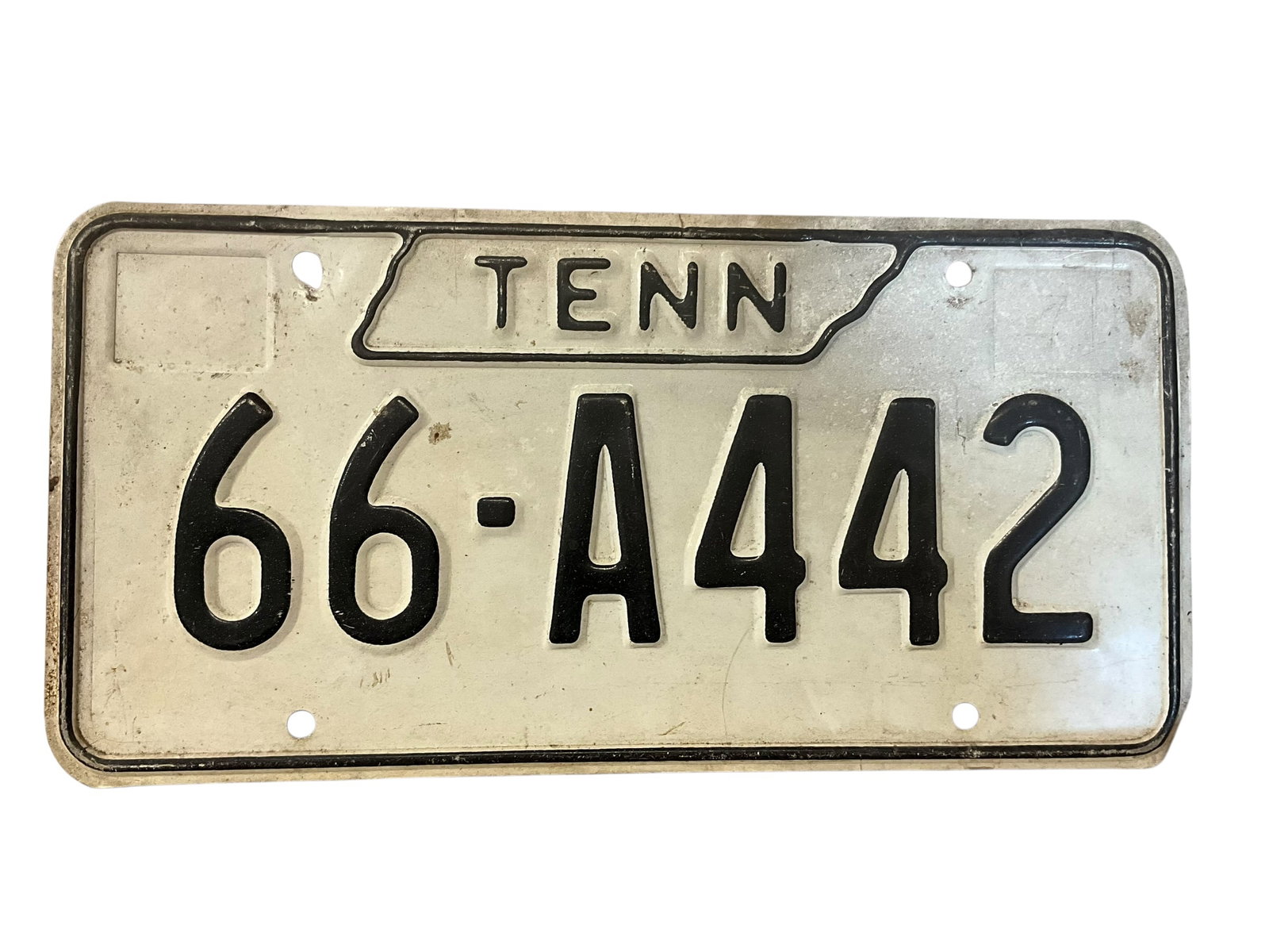 Tennessee Auto License Plate Tag: Used condition. See photos.