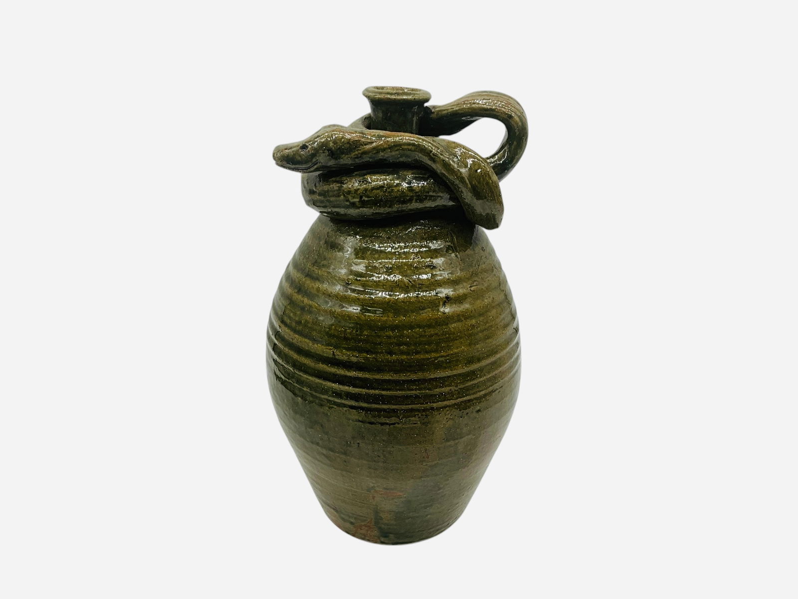 W.A. (Bill) Flowers Snake Jug (1 of 3)