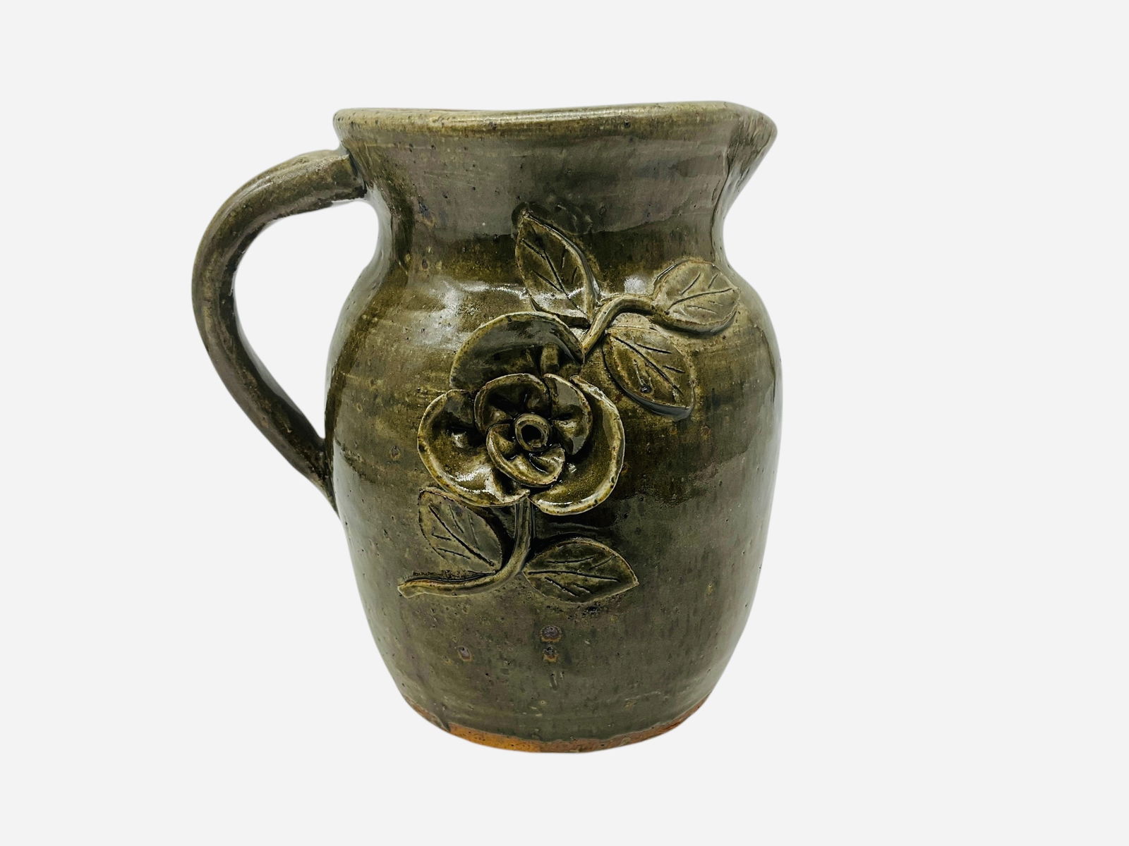 Jack & Jessie Meaders Floral Pitcher (1 of 3)