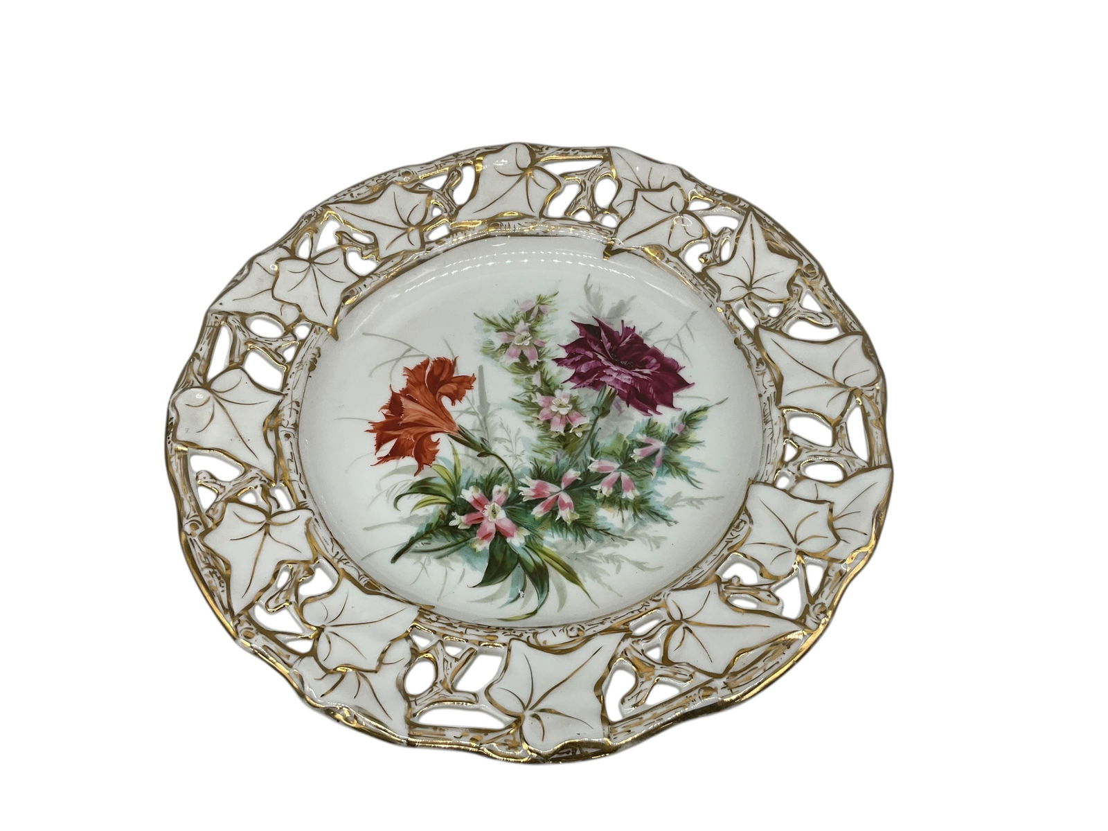 CT Carl Tielsch Germany Porcelain Centerpiece Serving Plate (1 of 2)
