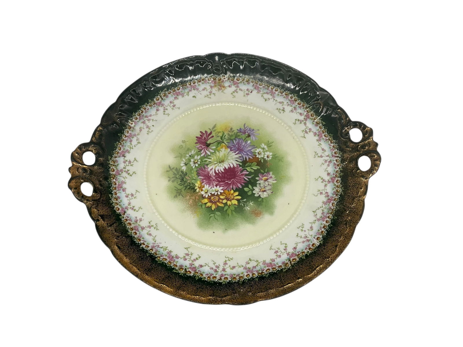 CT Carl Tielsch Germany Porcelain Centerpiece Serving Plate (1 of 2)