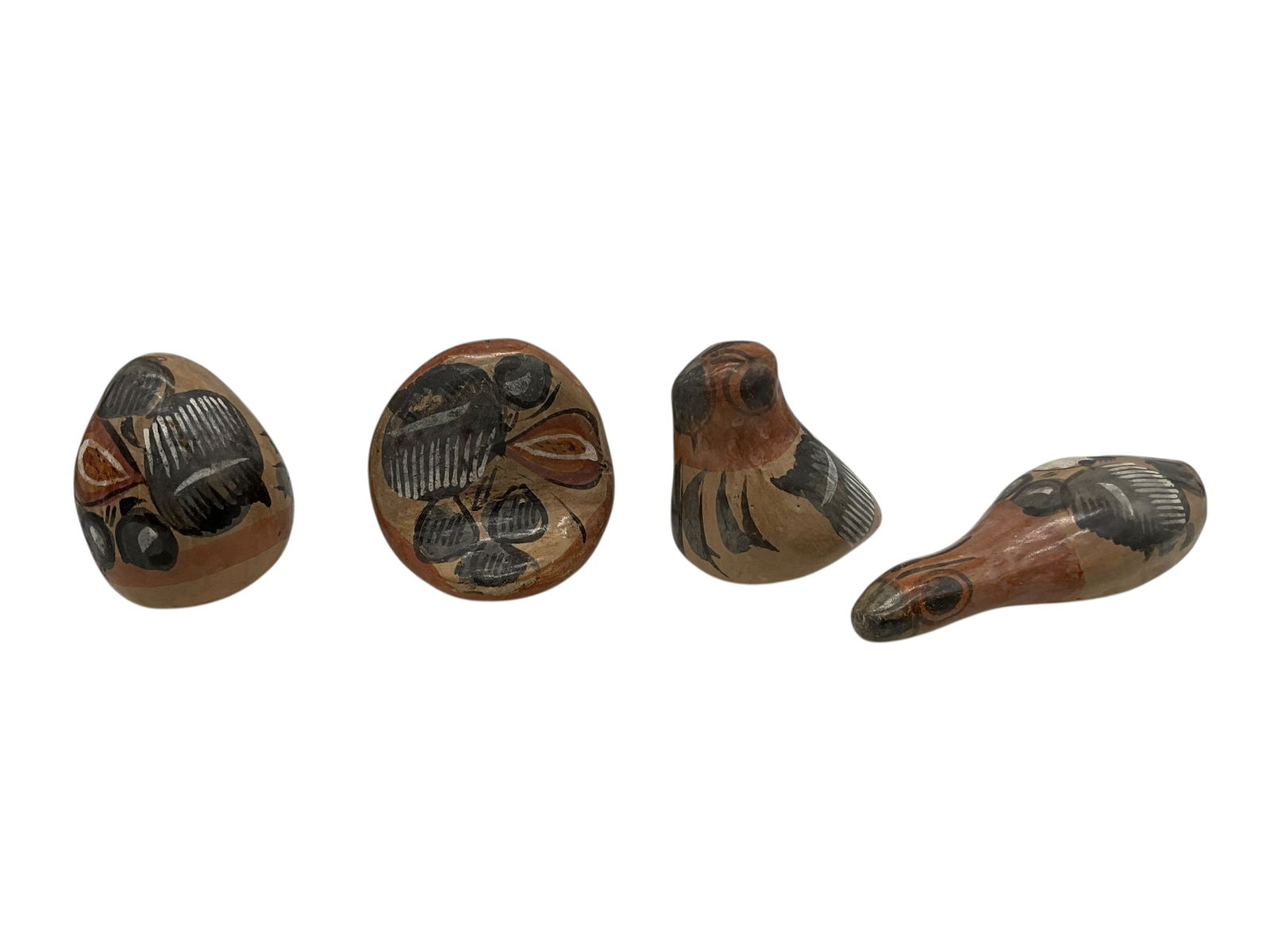 Lot Of 4 Mexican Folk Art Pottery Pieces (1 of 3)