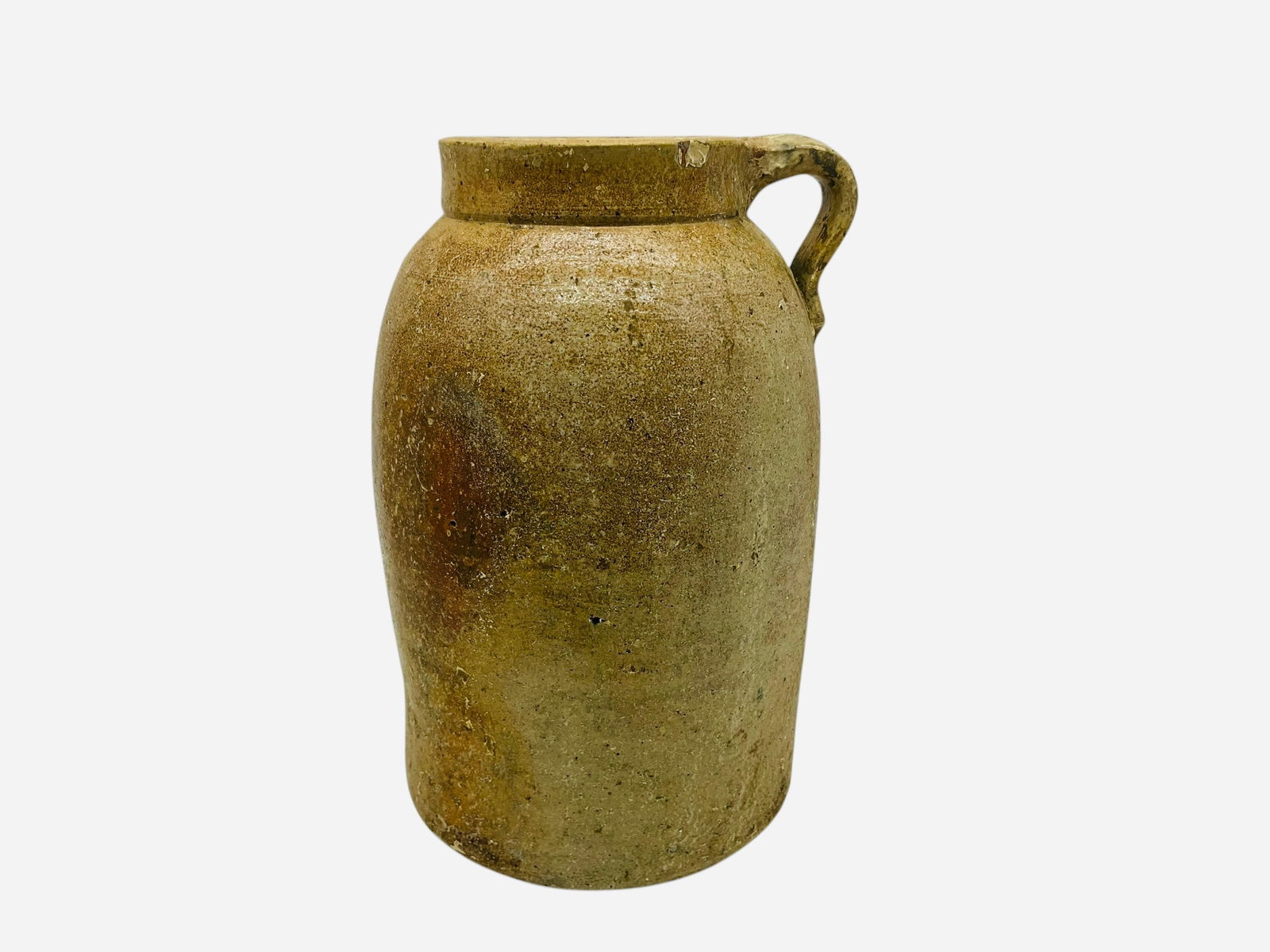 Antique Stoneware Canning Jar with Handle (1 of 4)