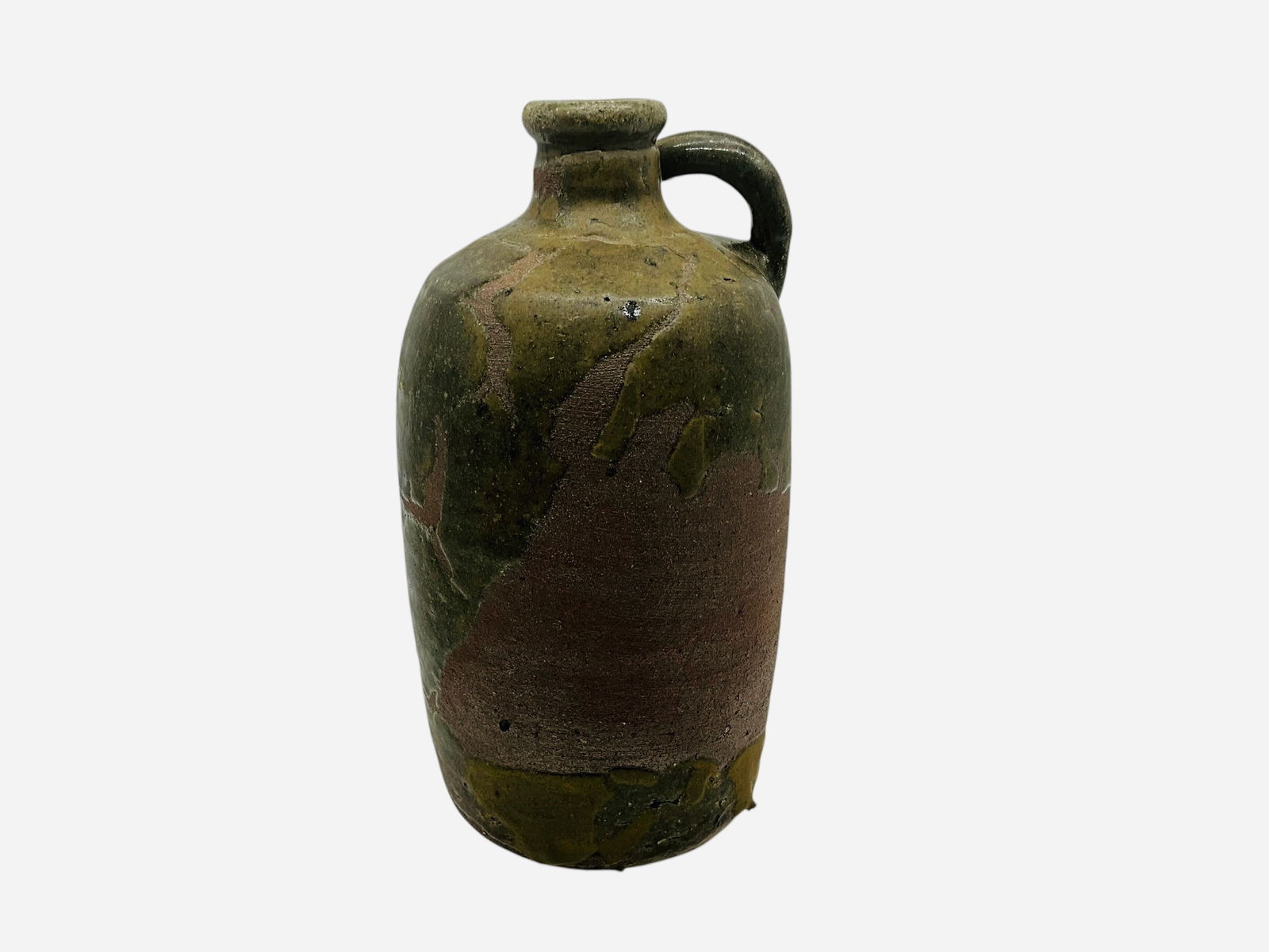 Ray Chitwood Jug: Mint condition. Signed on bottom. Measures 10"H x 5.5"L x 5.5"W.