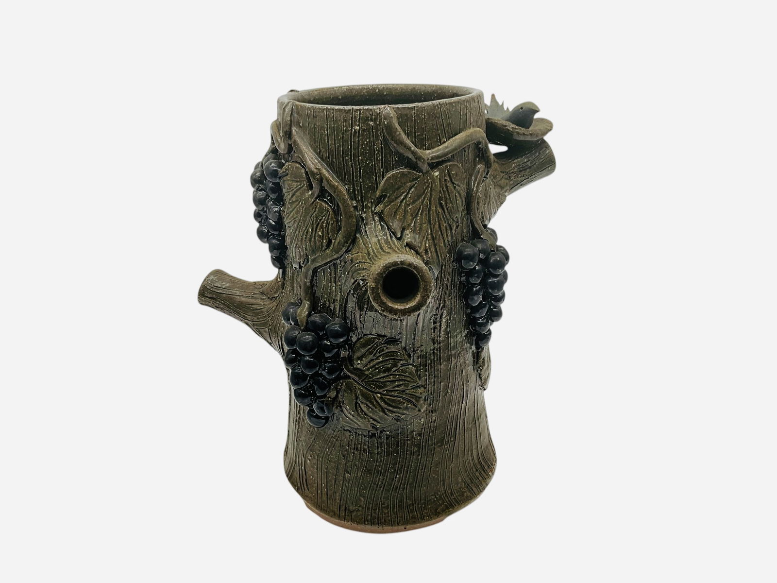 David & Anita Meaders Decorated Tree Stump (1 of 5)