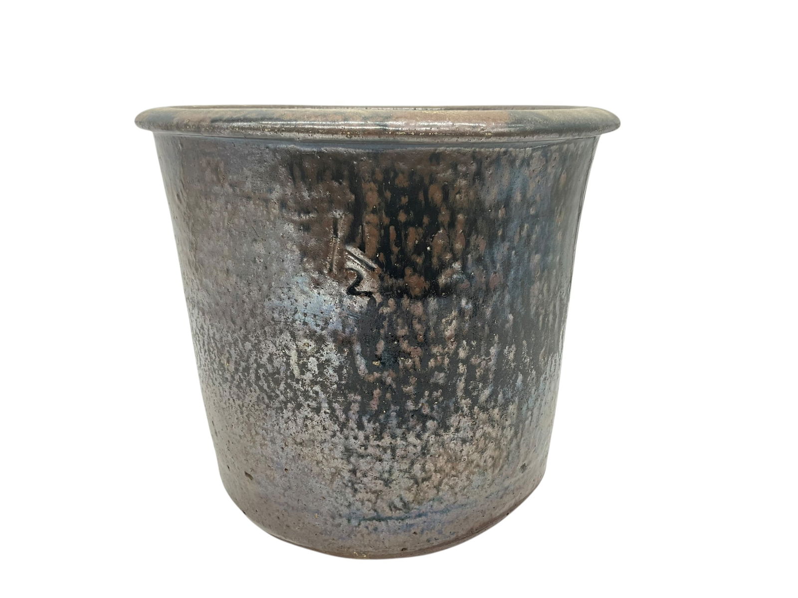 Southern Stoneware Cream Riser: Mint condition. 1 1/2 gallon. Measures 8.75" H x 9.25" L x 9.25" W.