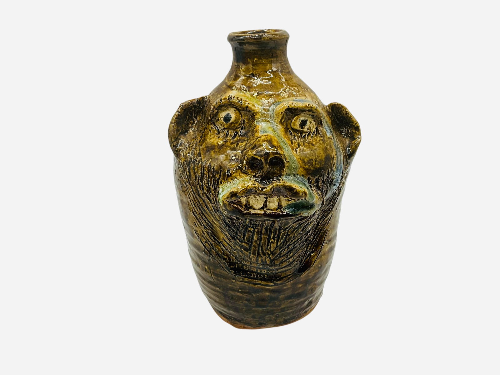 Marie Rogers Jesus Saves Face Jug (1 of 3)