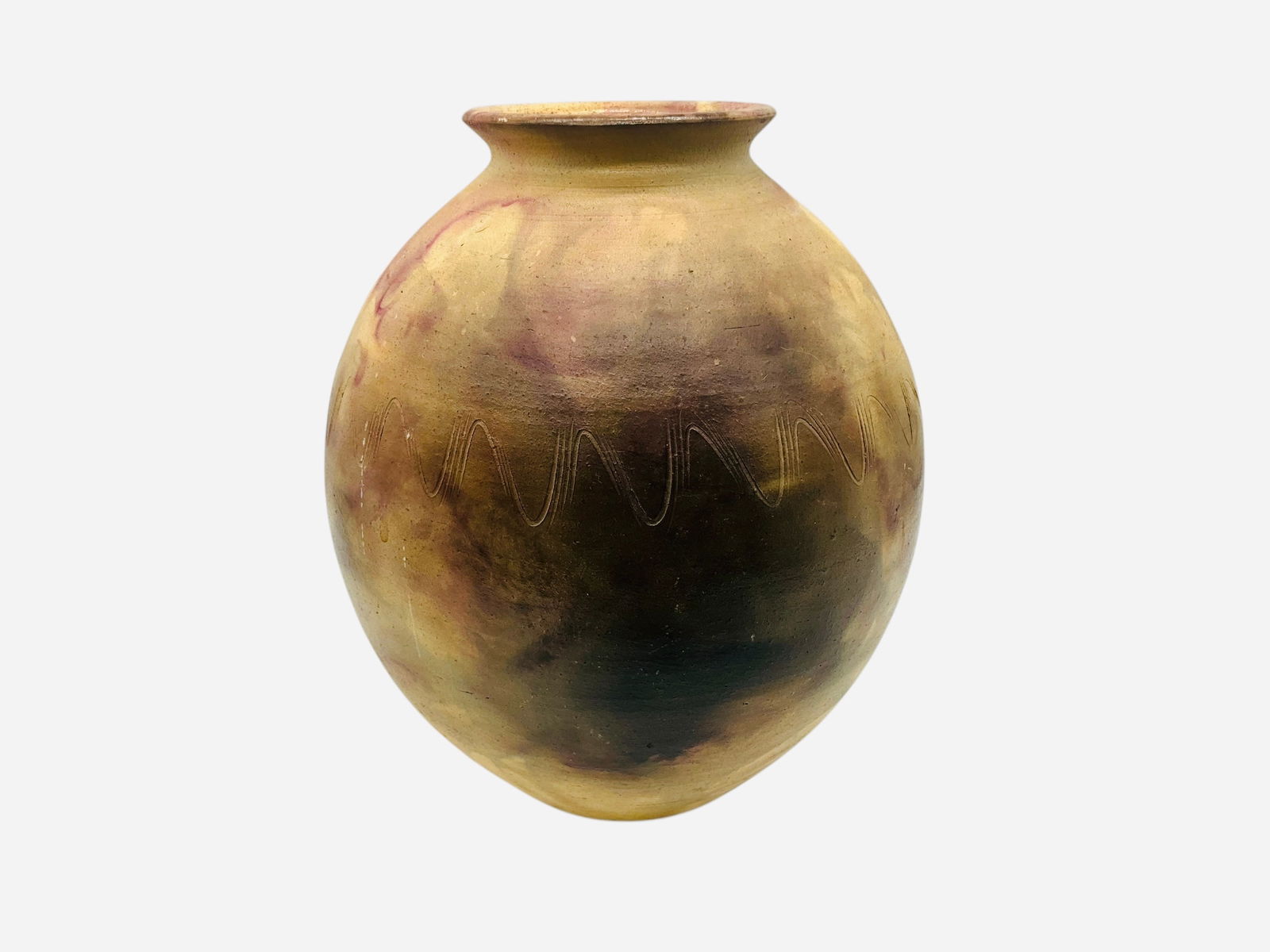 Roger Corn 2018 Pottery Vase (1 of 3)