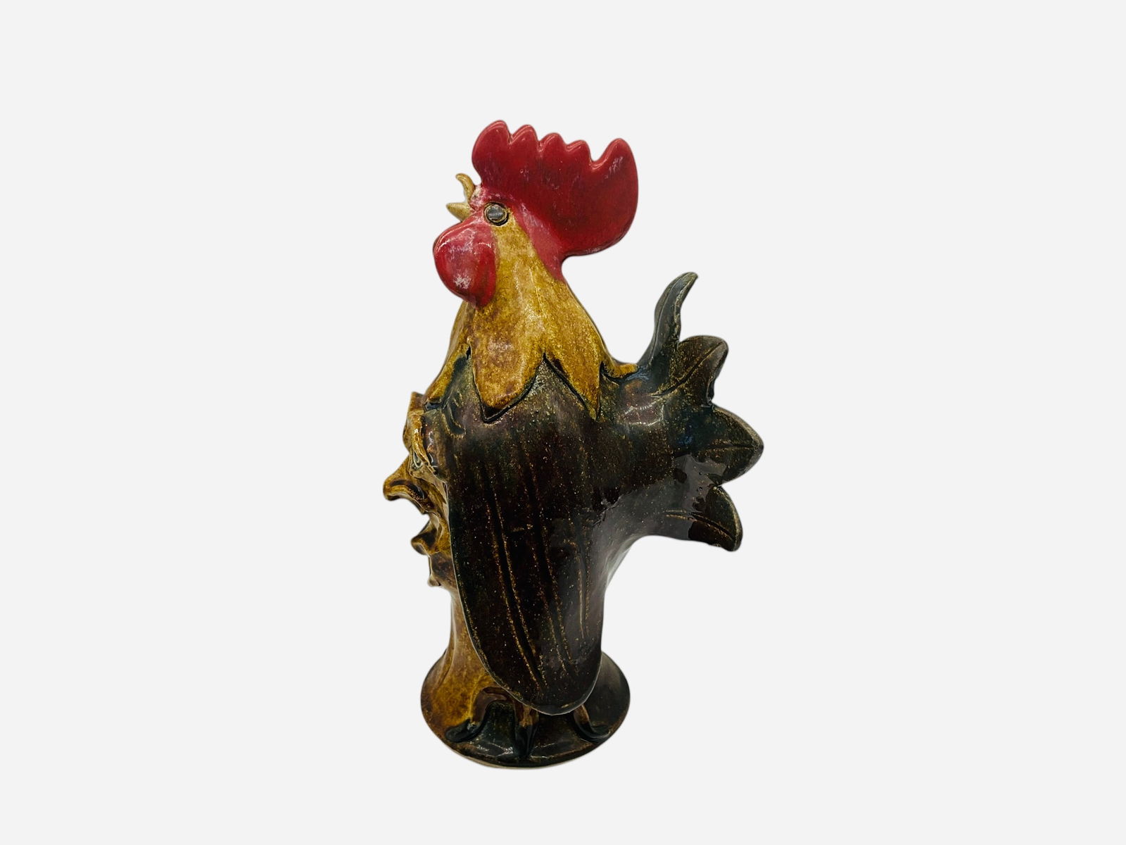 Steve Turpin Face Jug Rooster (1 of 5)