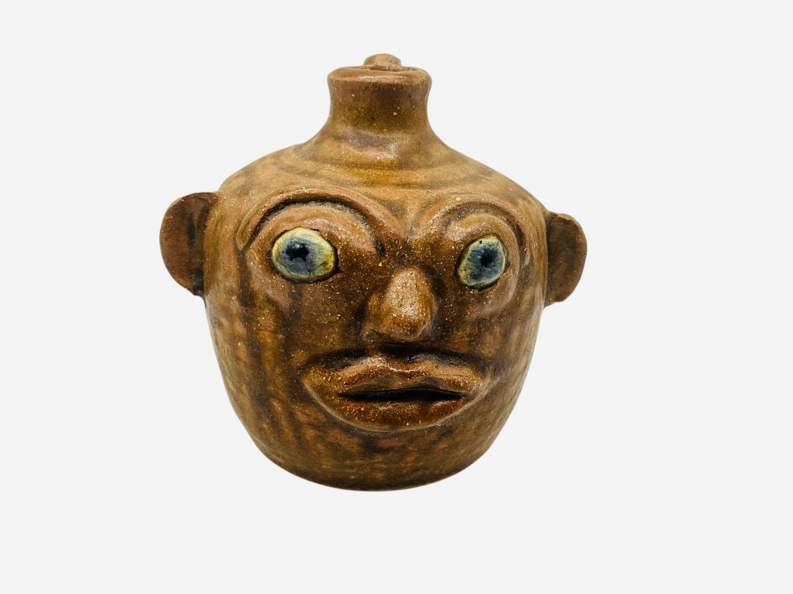Mildred Meaders #1 Face Jug (1 of 2)