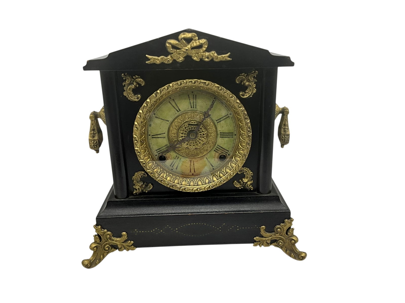 Vintage Ingraham Co. Victorian Mantel Clock (1 of 8)