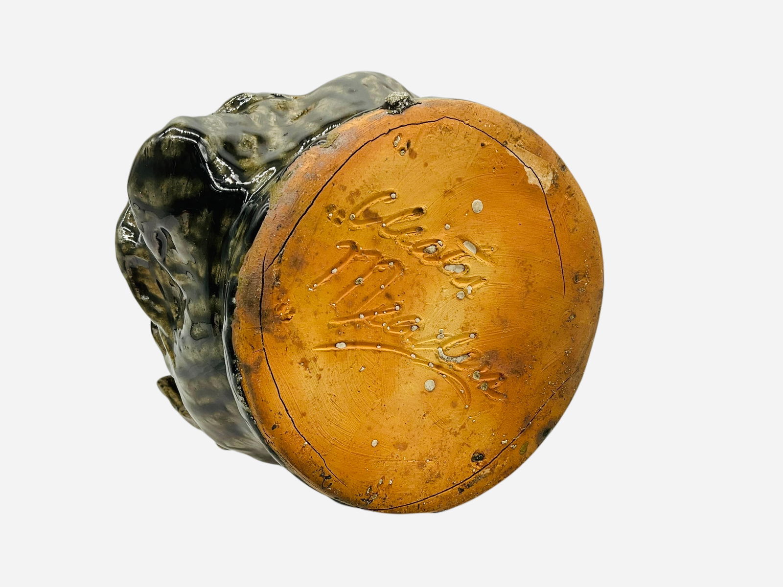 Large Cleater Meaders Devil Face Jug - 4