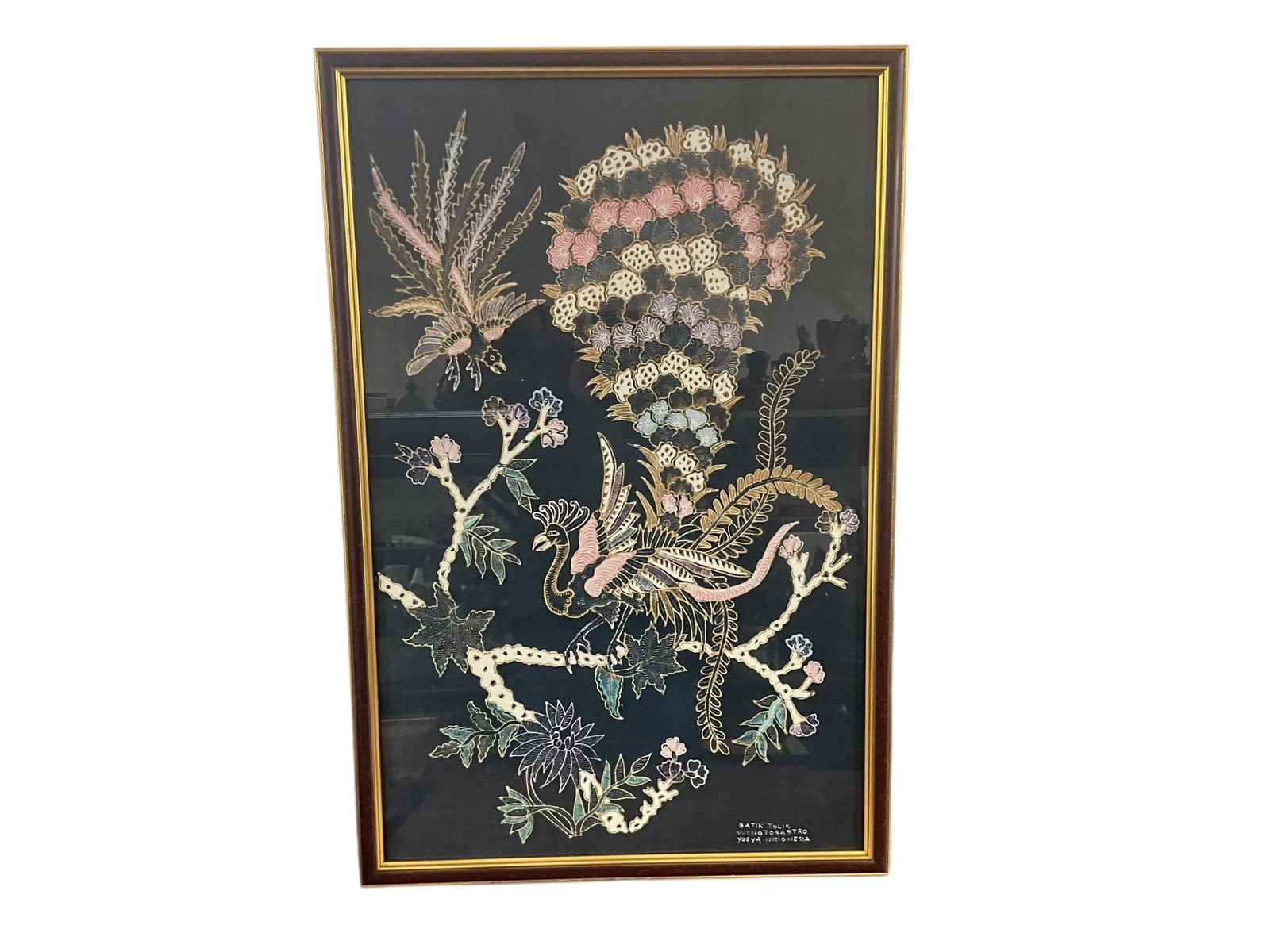 Vintage Indonesian Bakik Tulas Artwork By Winotosastro (1 of 4)