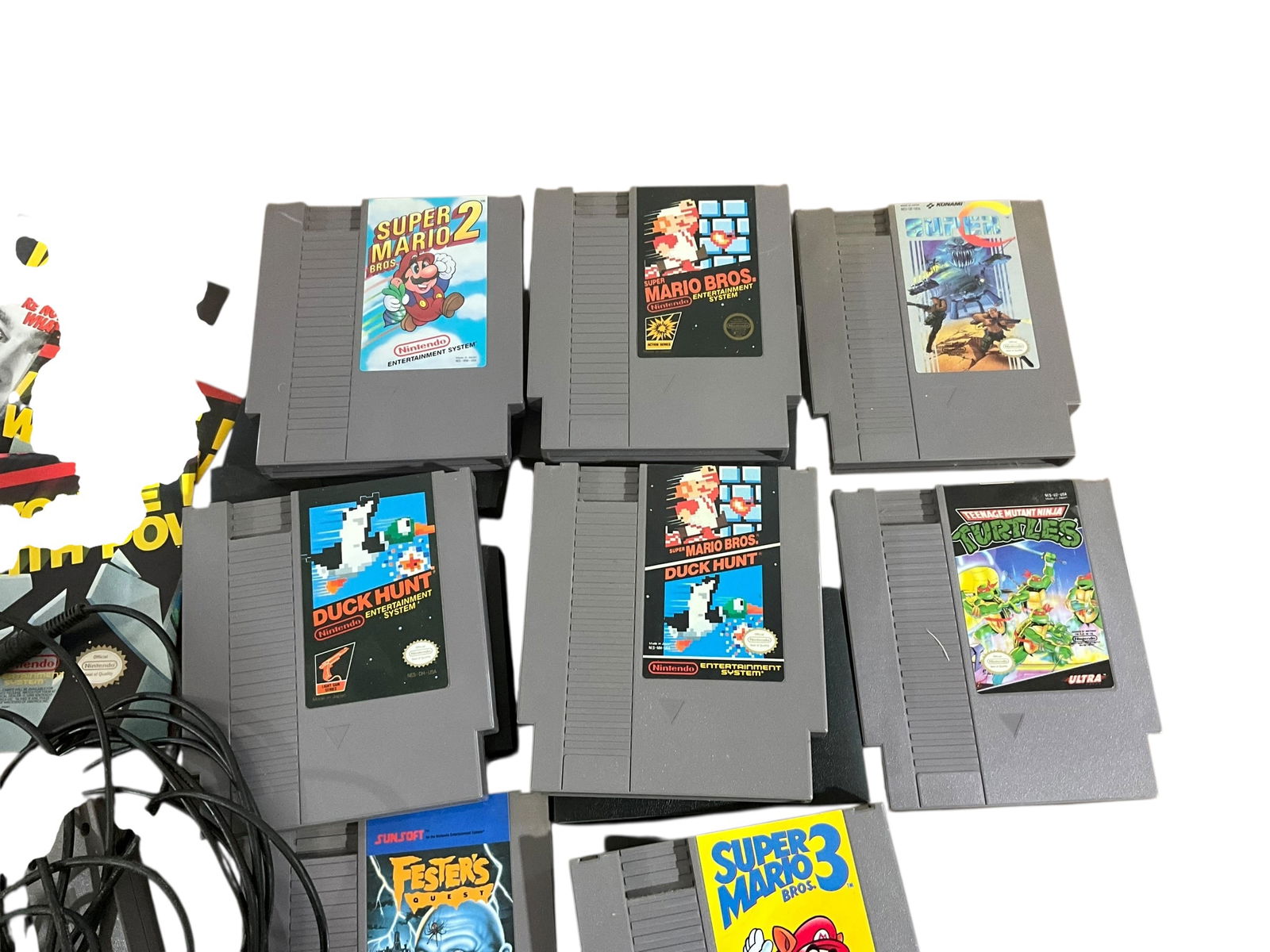 Nintendo NES System, Games, Manuals & More! - 4