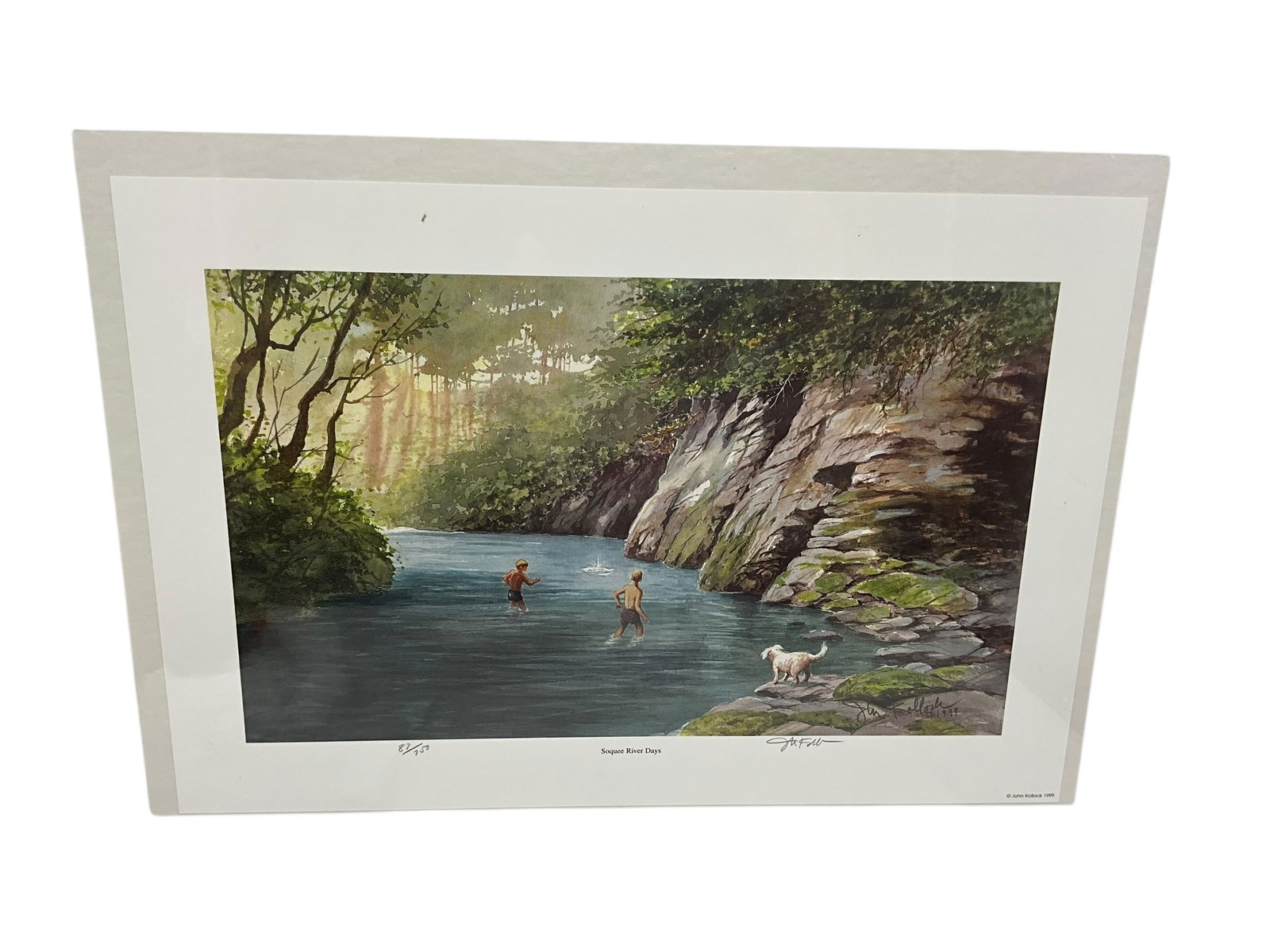 John Kollock Print - Soquee River Days (1 of 2)