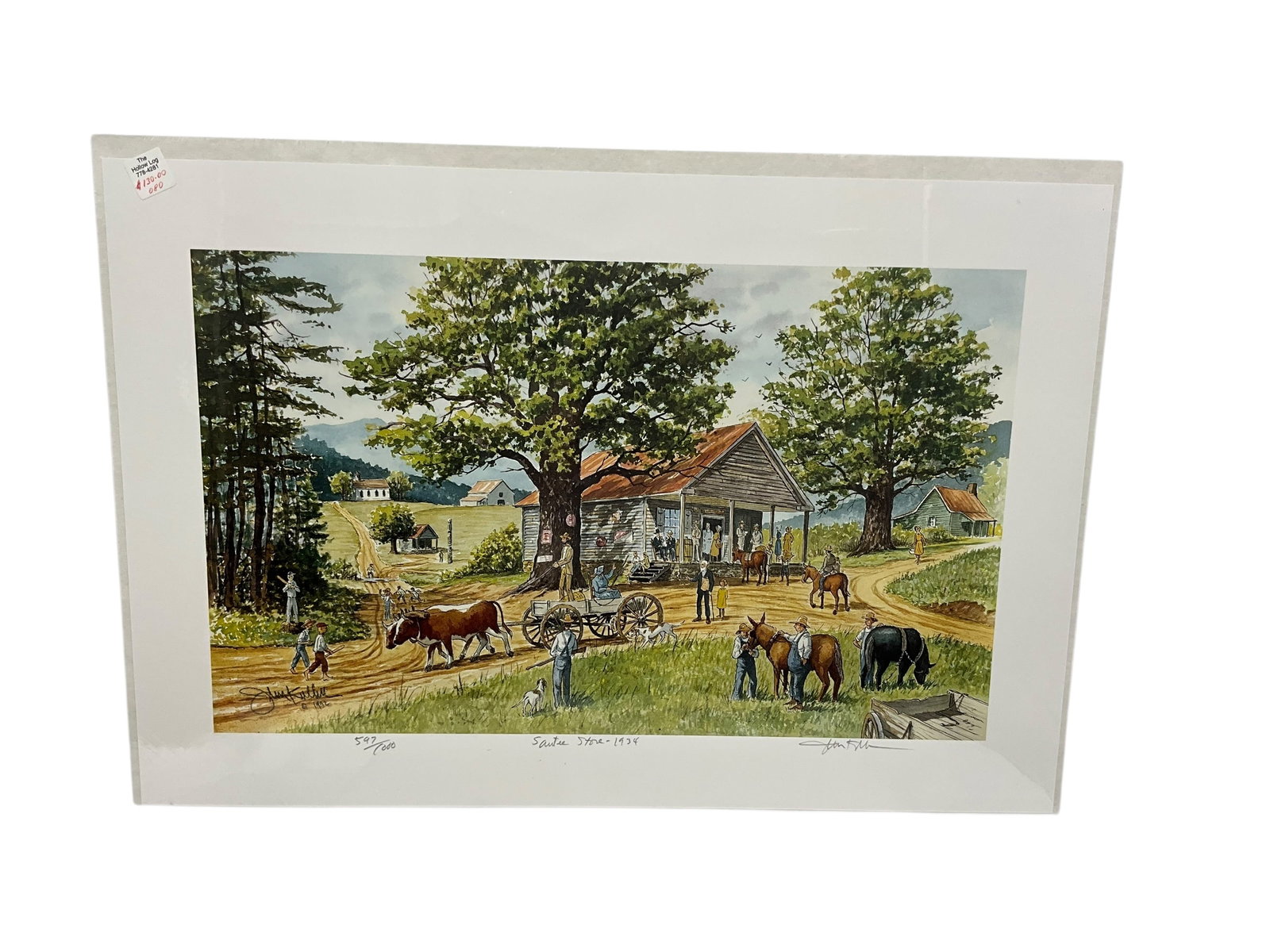 John Kollock Print - Sautee Store 1934 (1 of 2)